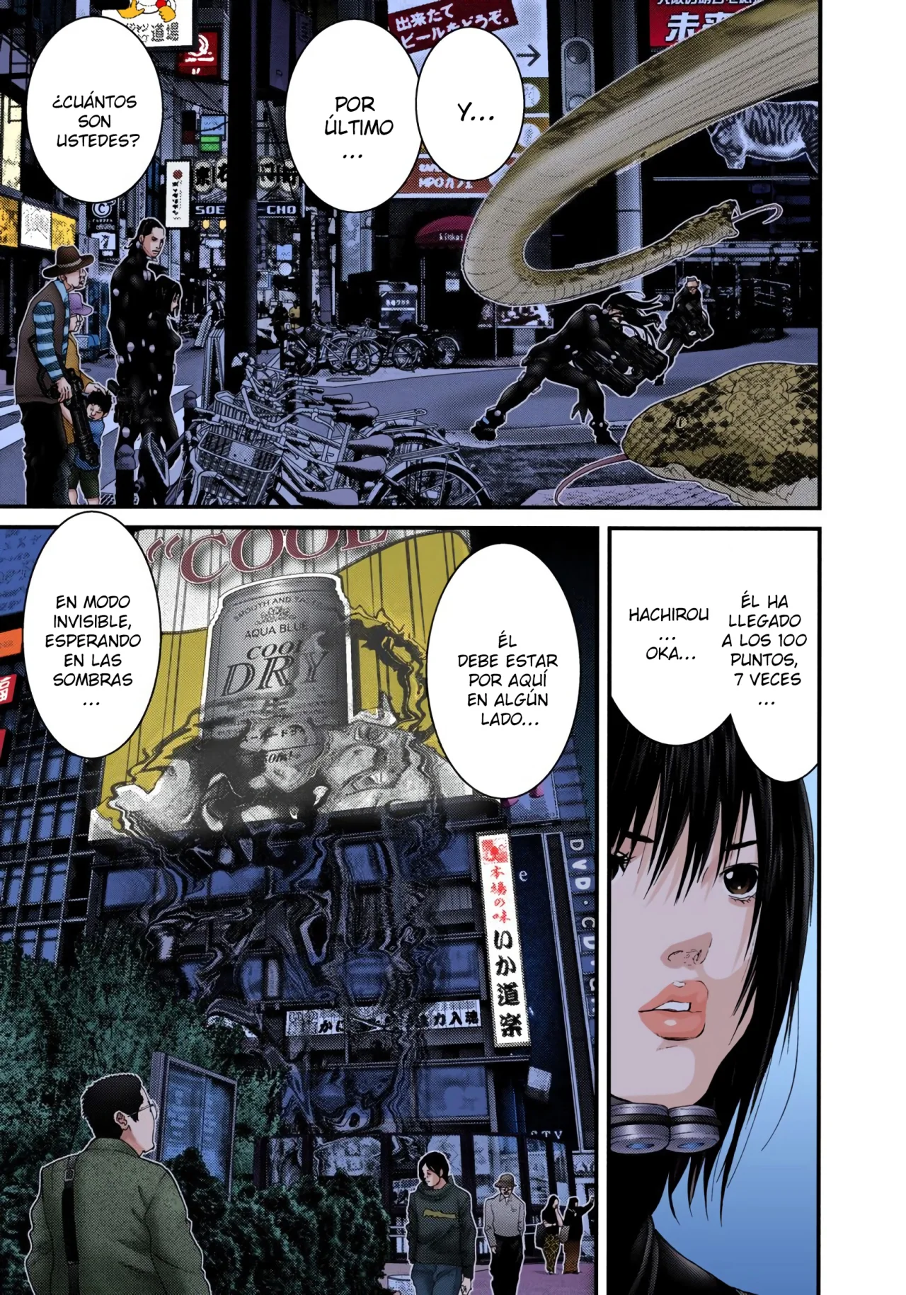 Read Gantz Full Color ES Manga Online