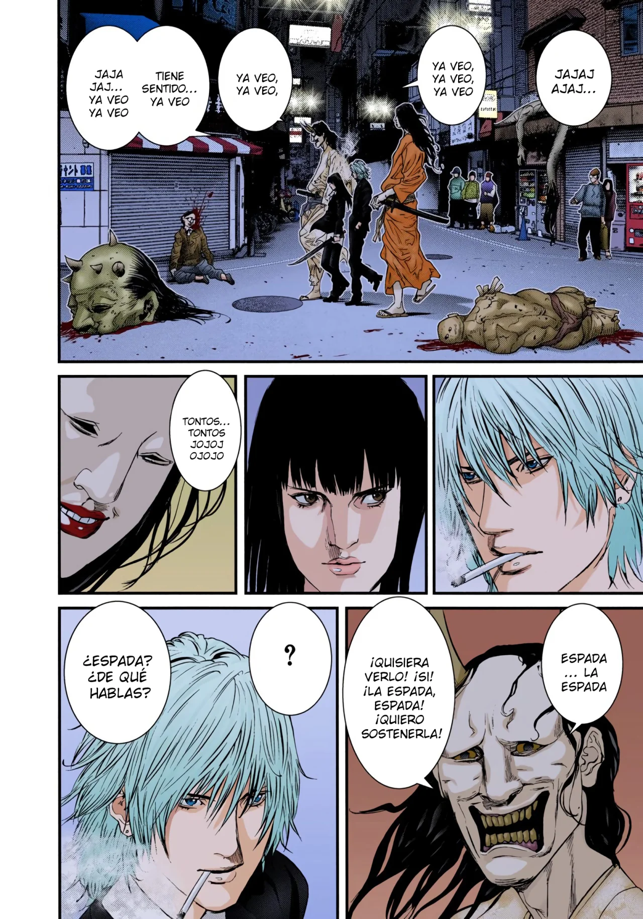 Read Gantz Full Color ES Manga Online