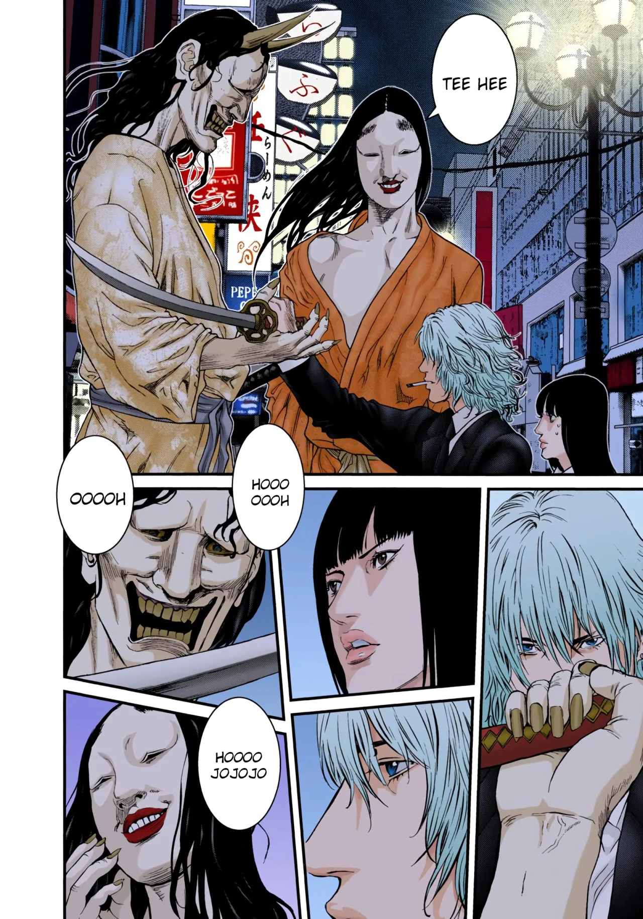 Read Gantz Full Color ES Manga Online