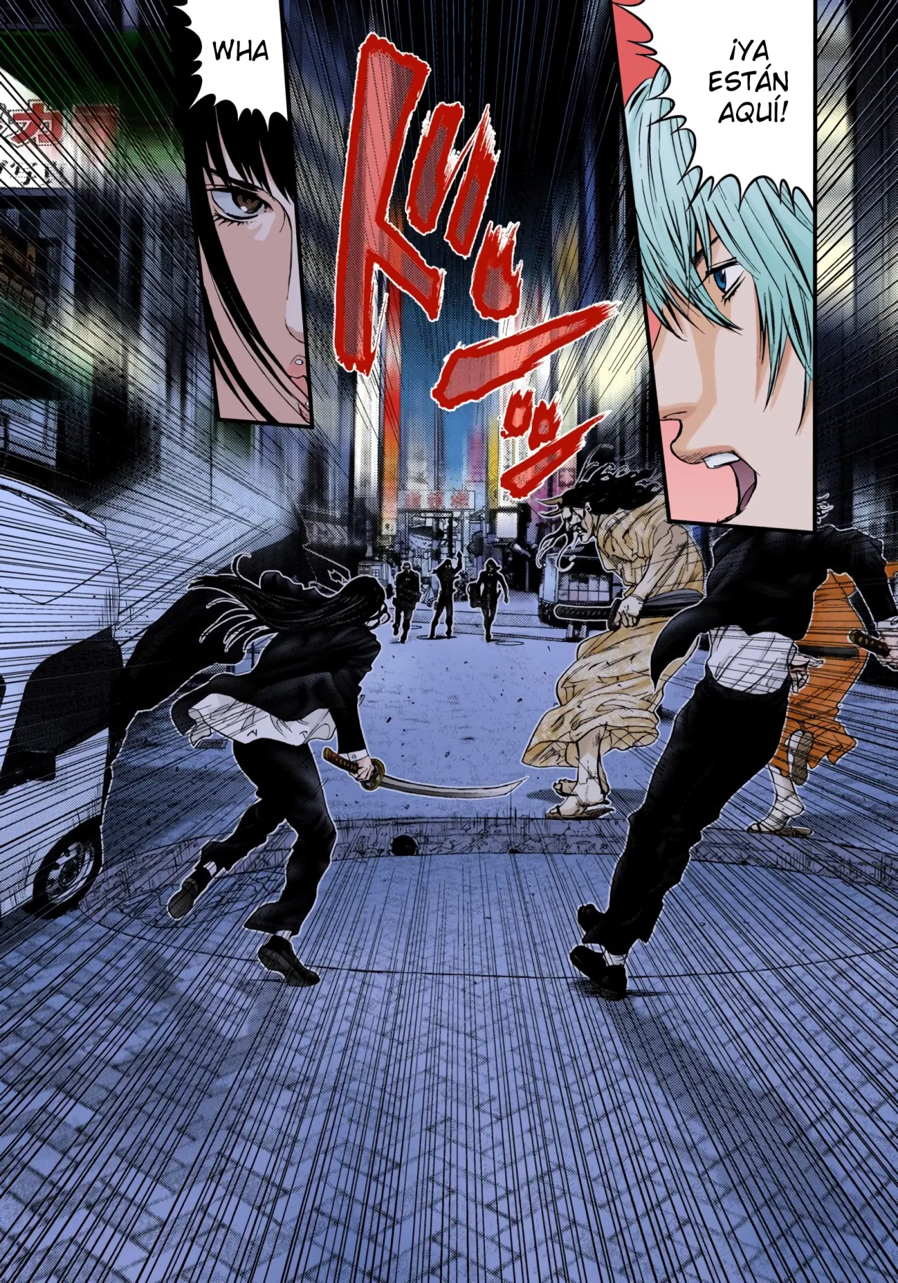 Read Gantz Full Color ES Manga Online