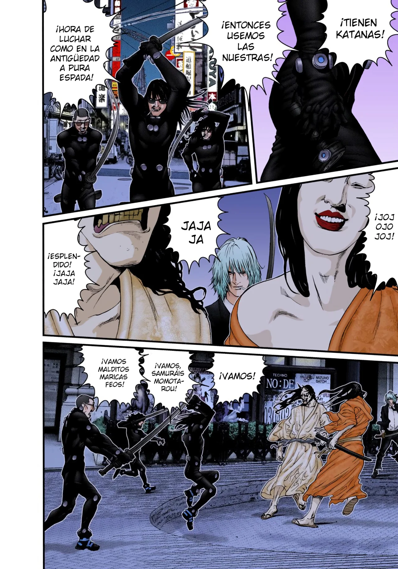 Read Gantz Full Color ES Manga Online