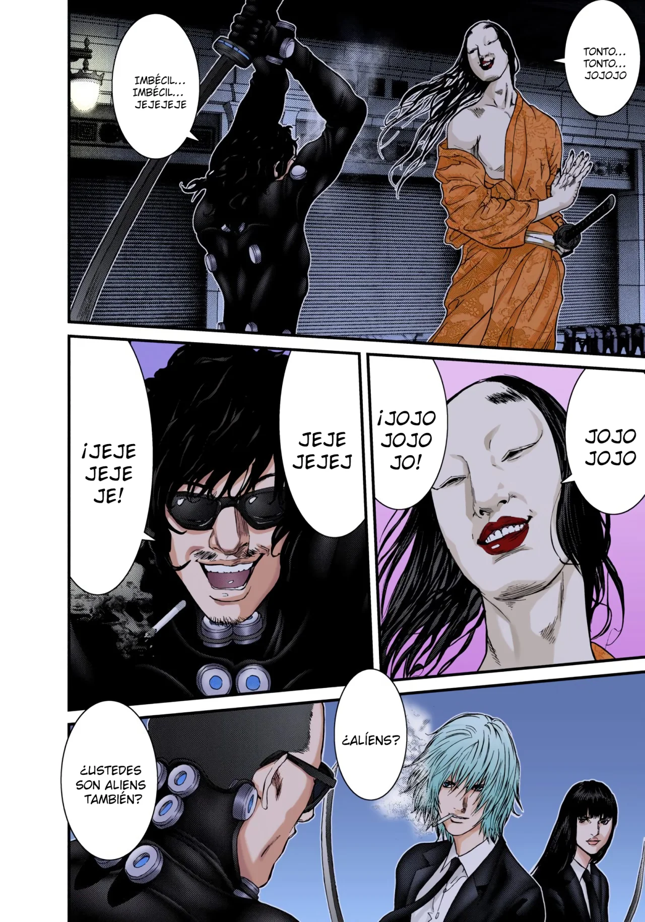 Read Gantz Full Color ES Manga Online
