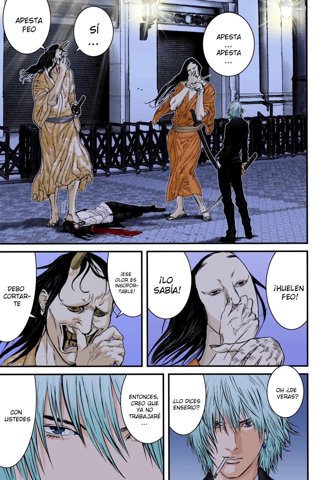 Read Gantz Full Color ES Manga Online