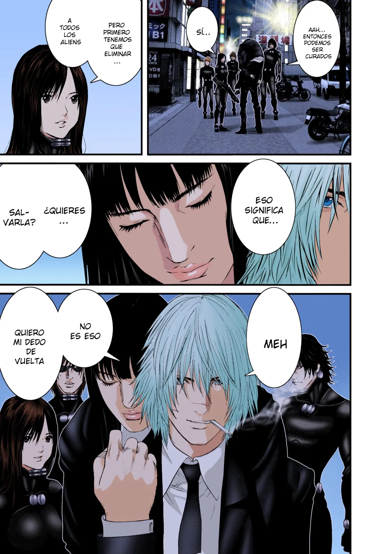 Read Gantz Full Color ES Manga Online