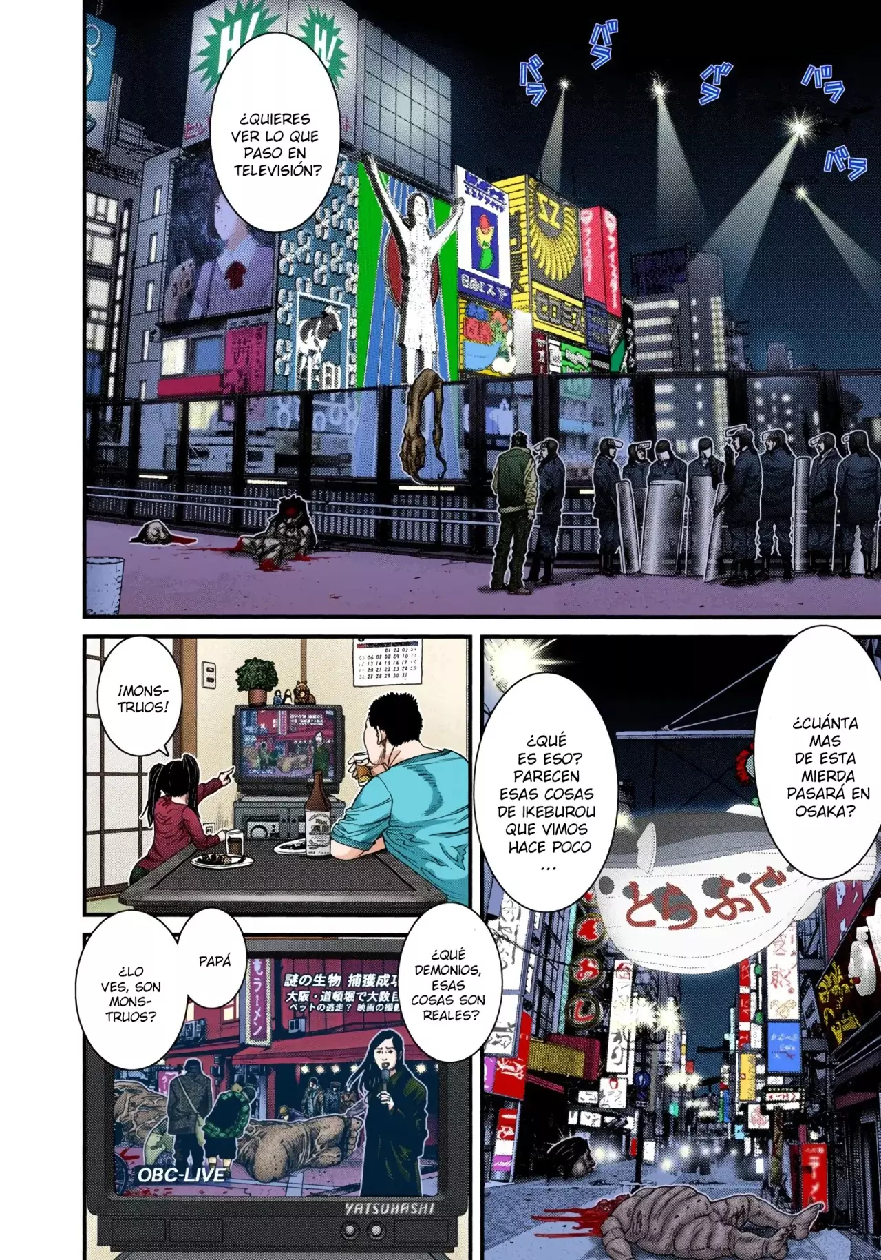 Read Gantz Full Color ES Manga Online