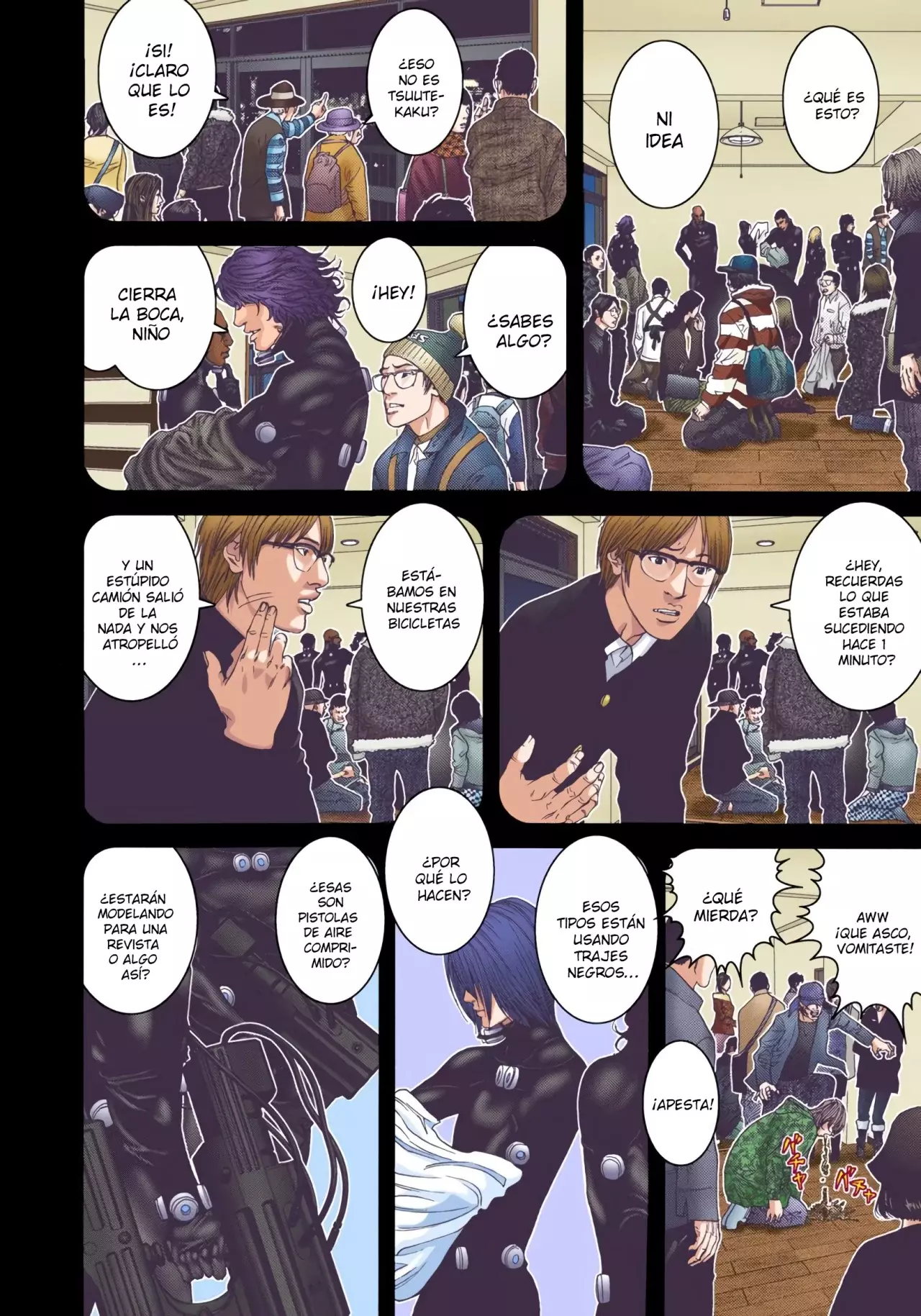 Read Gantz Full Color ES Manga Online
