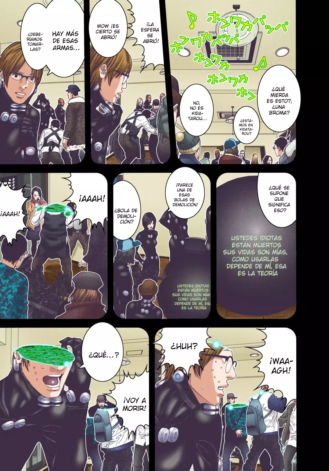 Read Gantz Full Color ES Manga Online