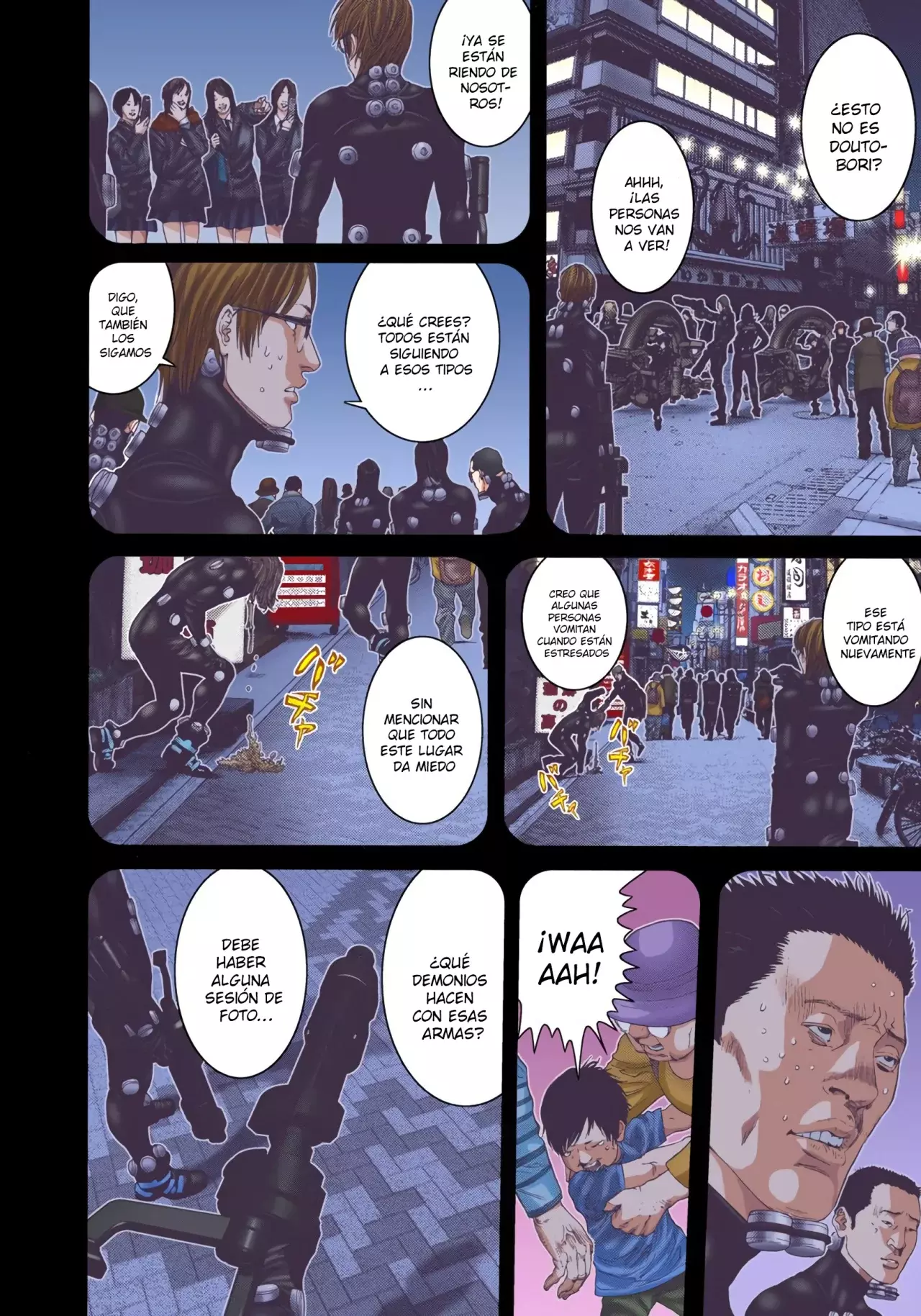 Read Gantz Full Color ES Manga Online