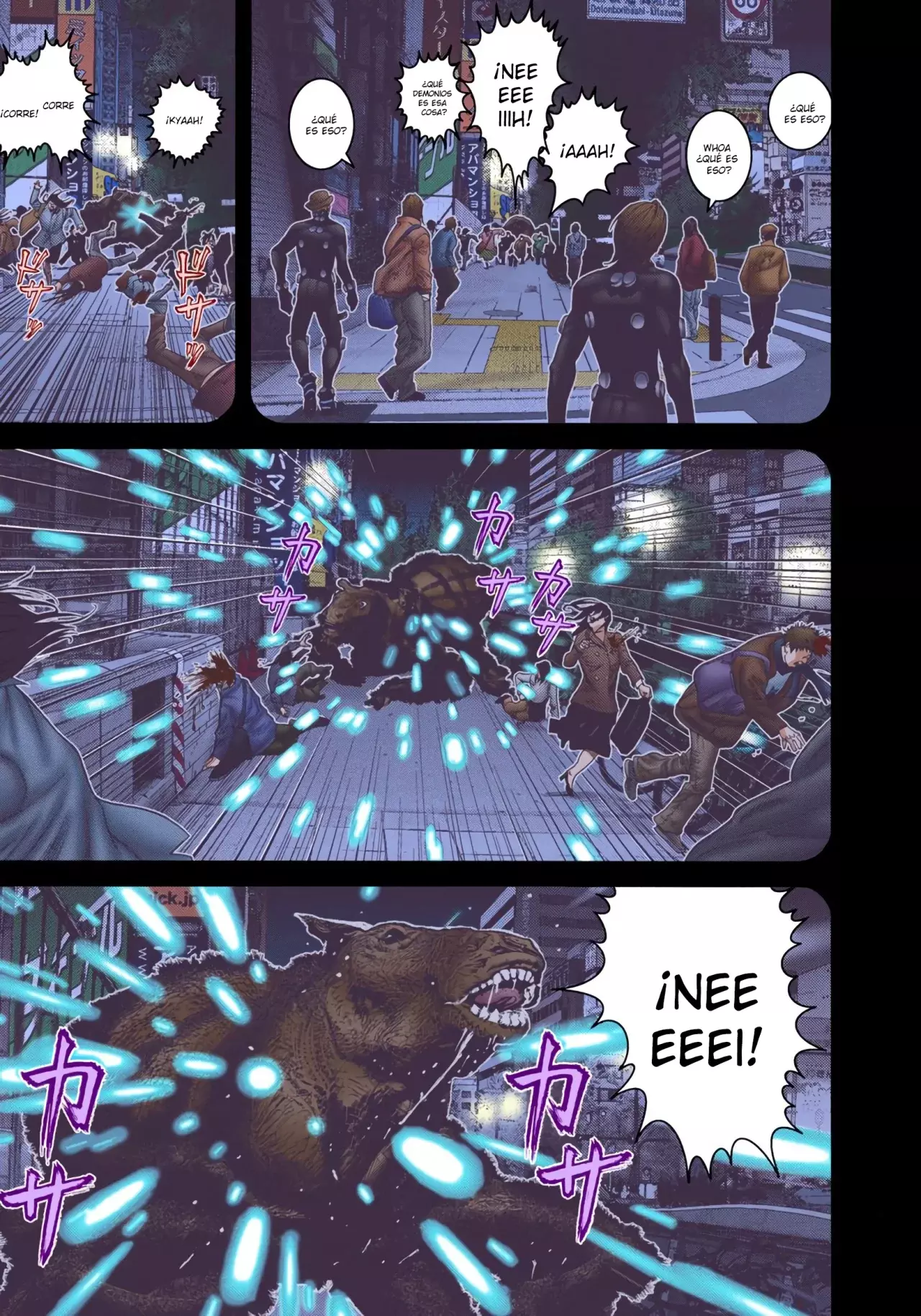 Read Gantz Full Color ES Manga Online