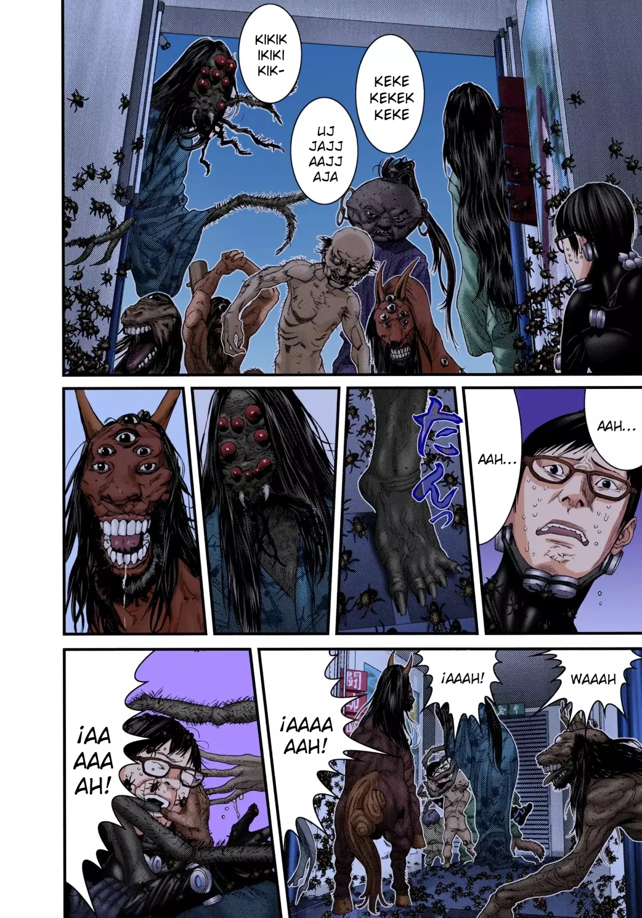 Read Gantz Full Color ES Manga Online