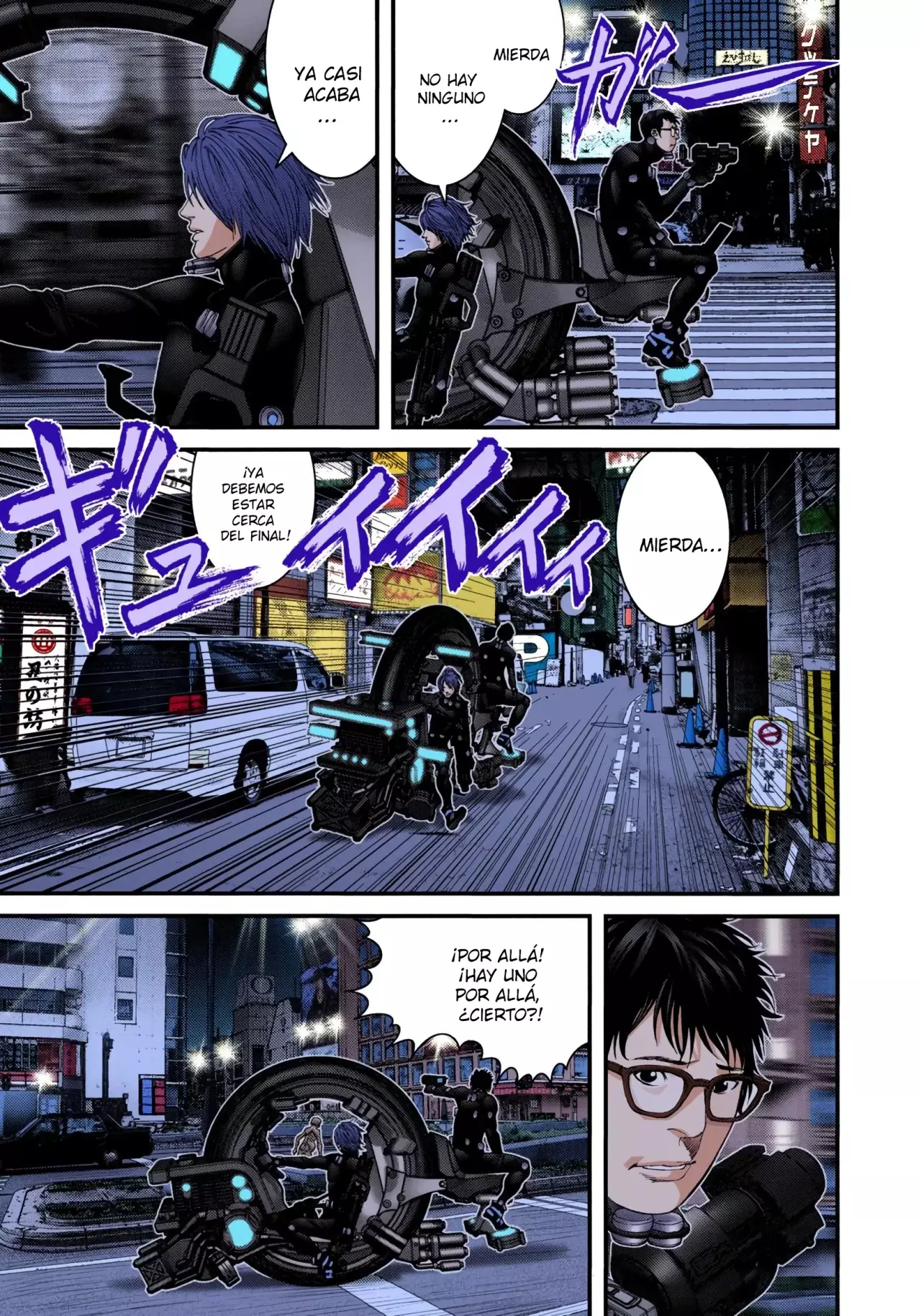 Read Gantz Full Color ES Manga Online