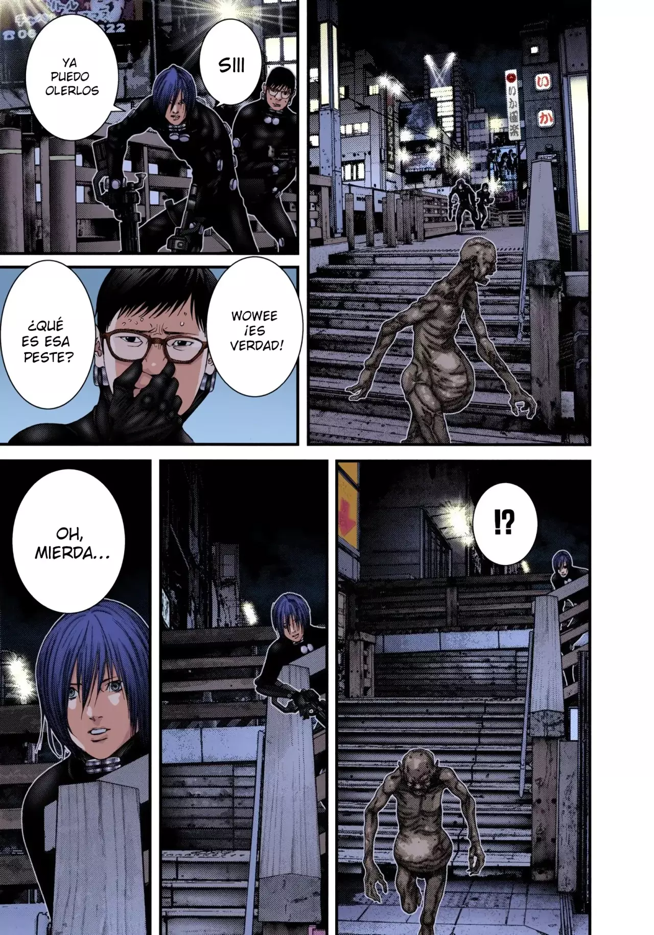 Read Gantz Full Color ES Manga Online
