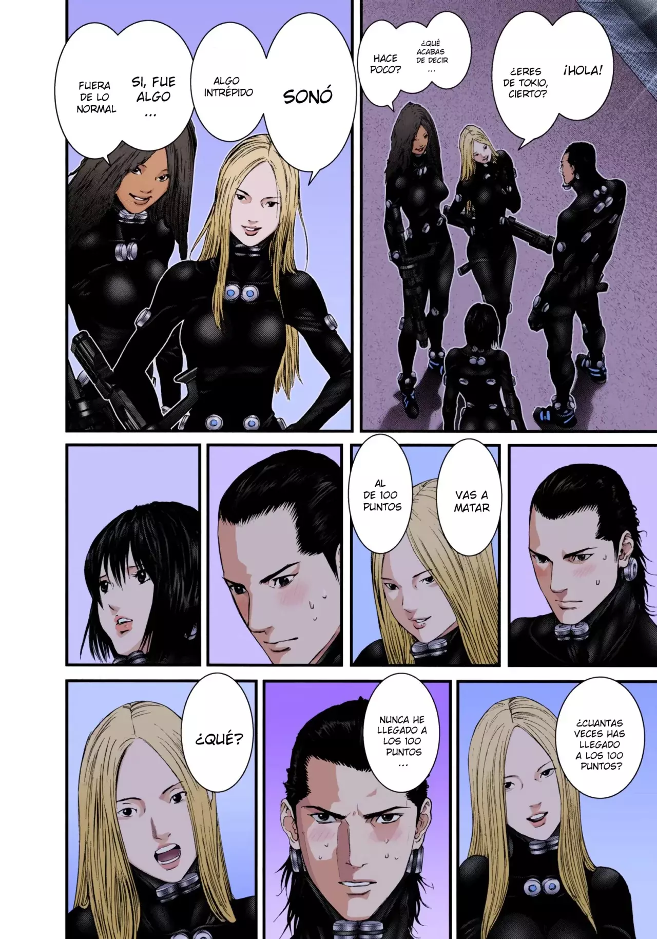 Read Gantz Full Color ES Manga Online