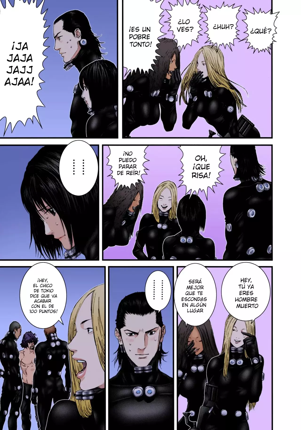Read Gantz Full Color ES Manga Online