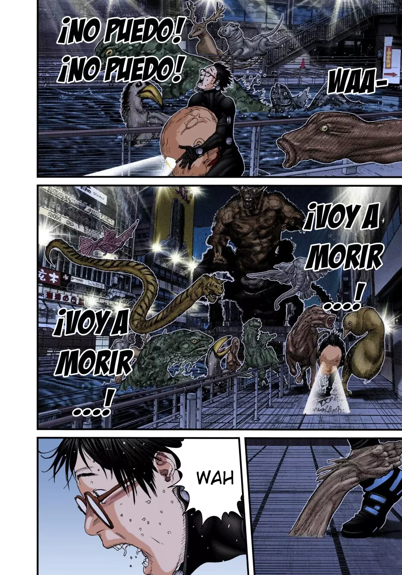 Read Gantz Full Color ES Manga Online