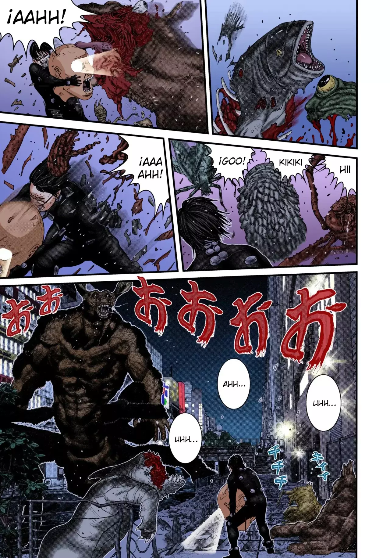 Read Gantz Full Color ES Manga Online