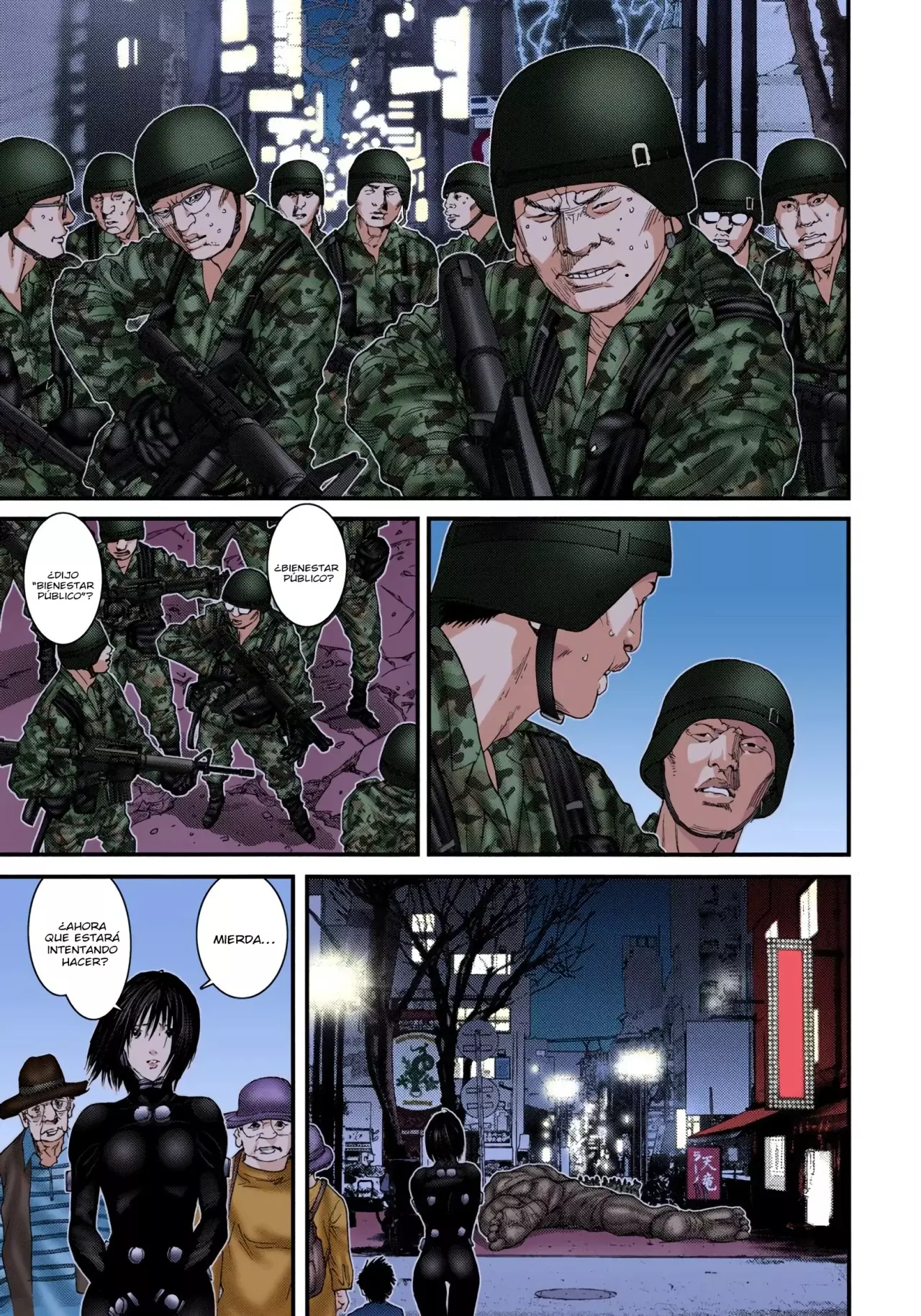 Read Gantz Full Color ES Manga Online