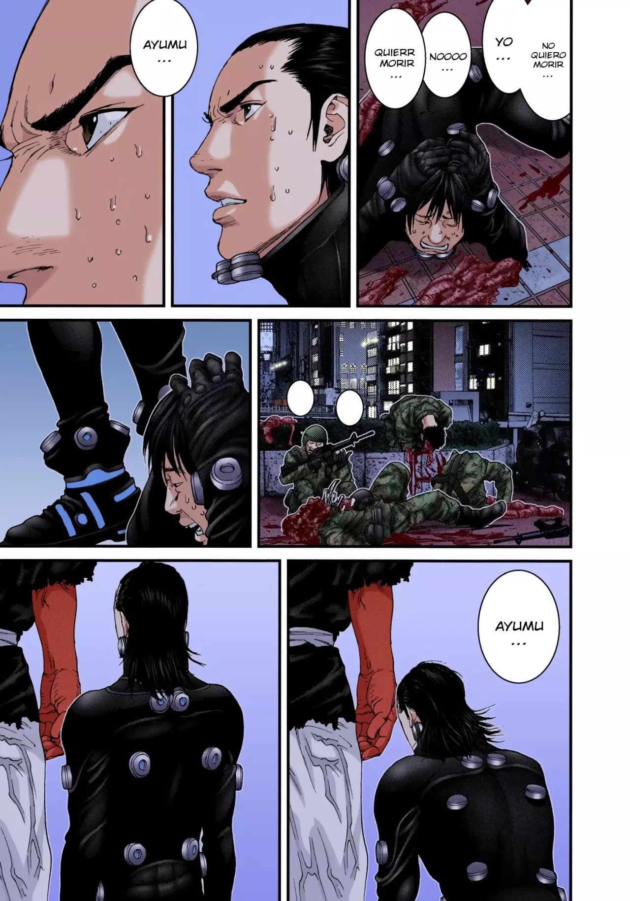 Read Gantz Full Color ES Manga Online