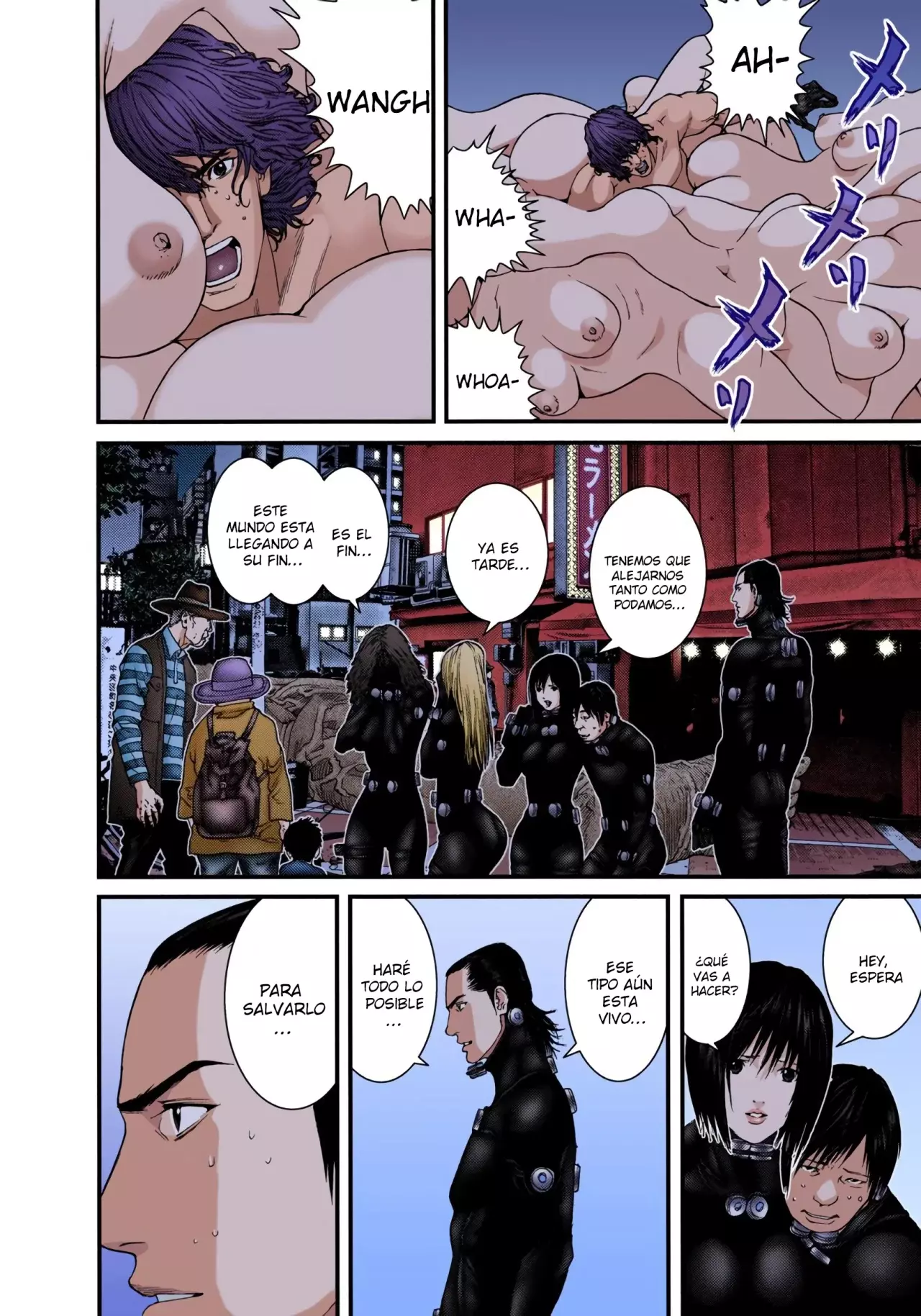 Read Gantz Full Color ES Manga Online