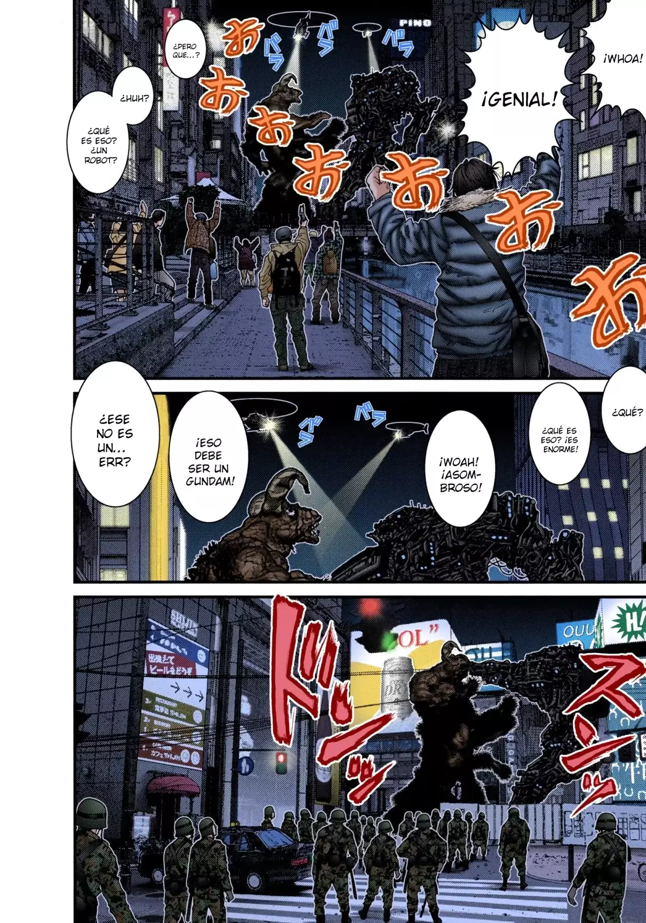 Read Gantz Full Color ES Manga Online