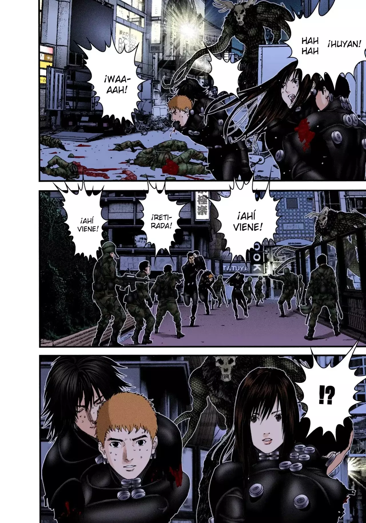 Read Gantz Full Color ES Manga Online