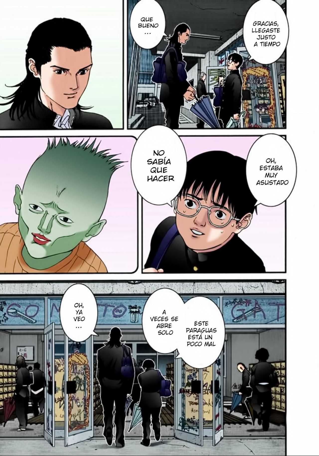Read Gantz Full Color ES Manga Online