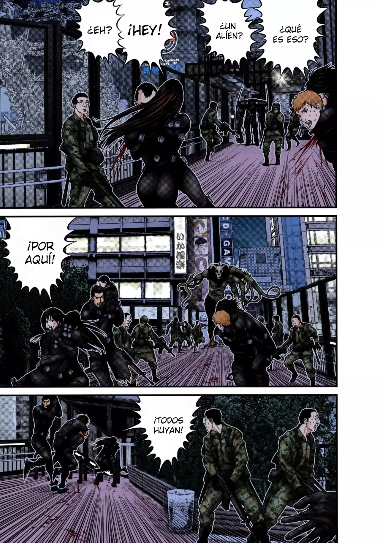 Read Gantz Full Color ES Manga Online