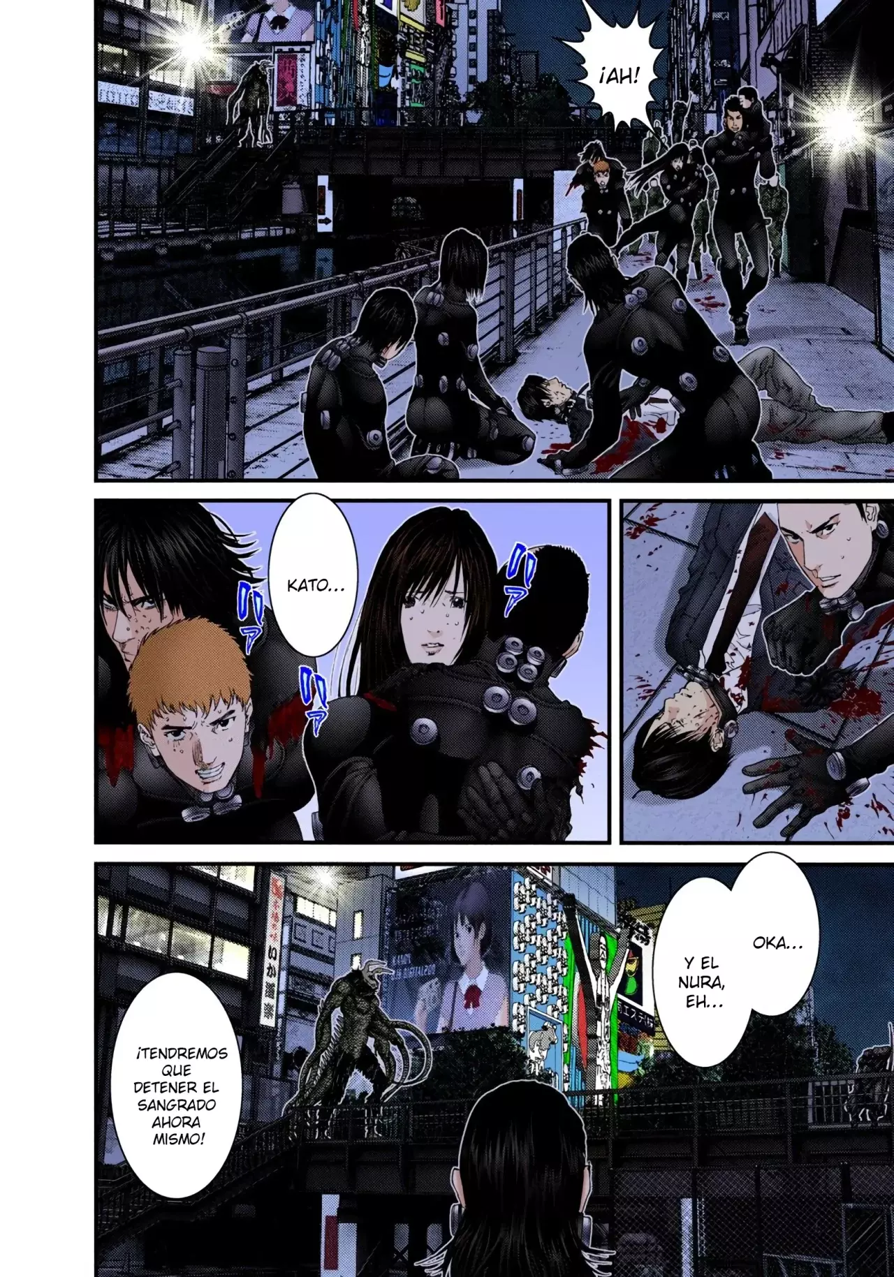 Read Gantz Full Color ES Manga Online