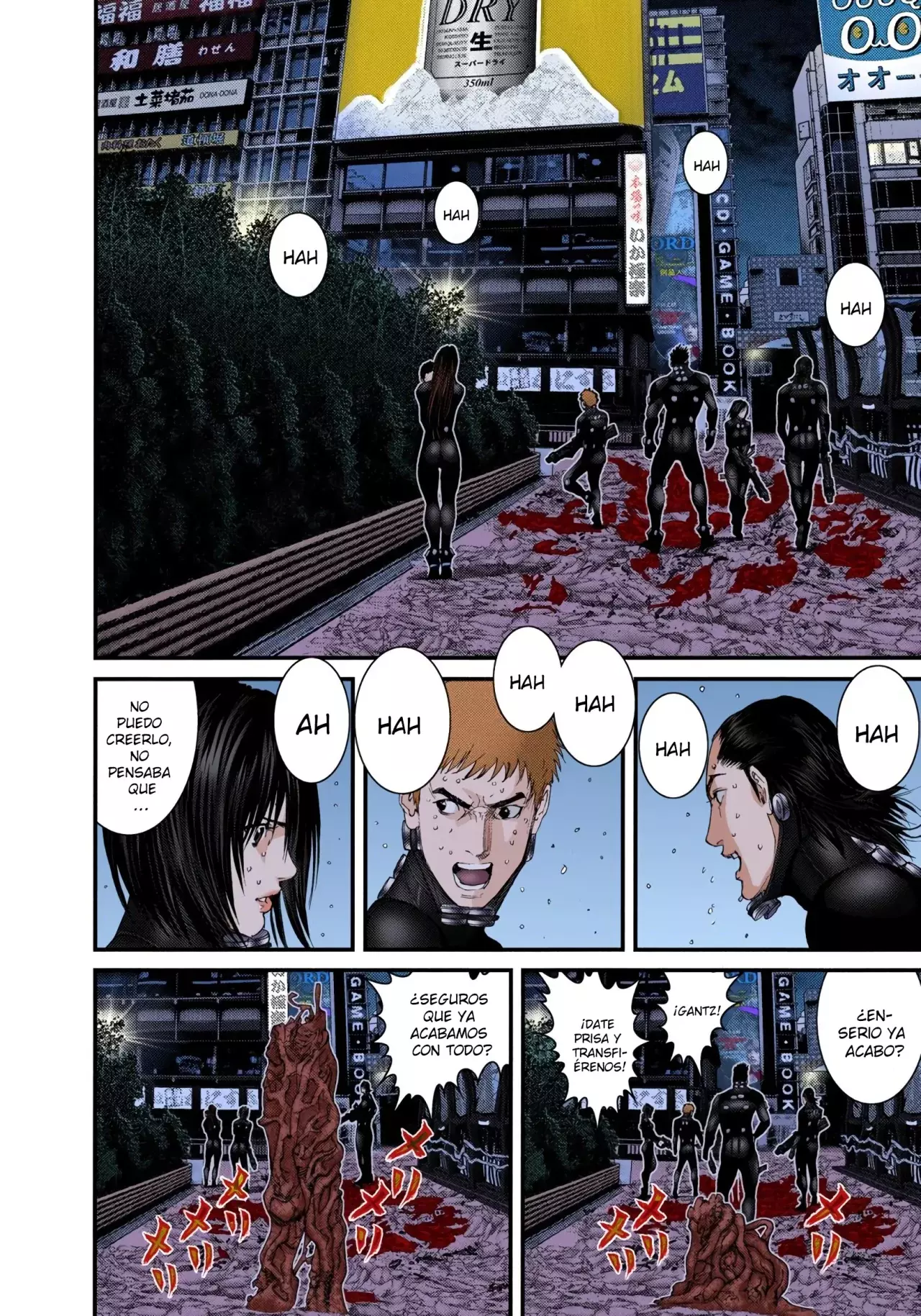 Read Gantz Full Color ES Manga Online