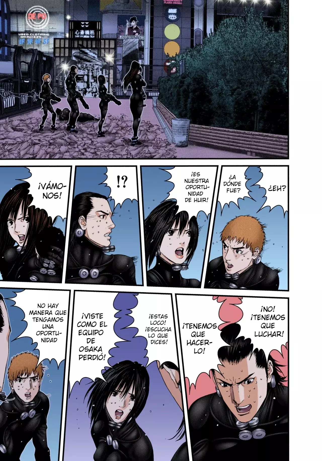 Read Gantz Full Color ES Manga Online