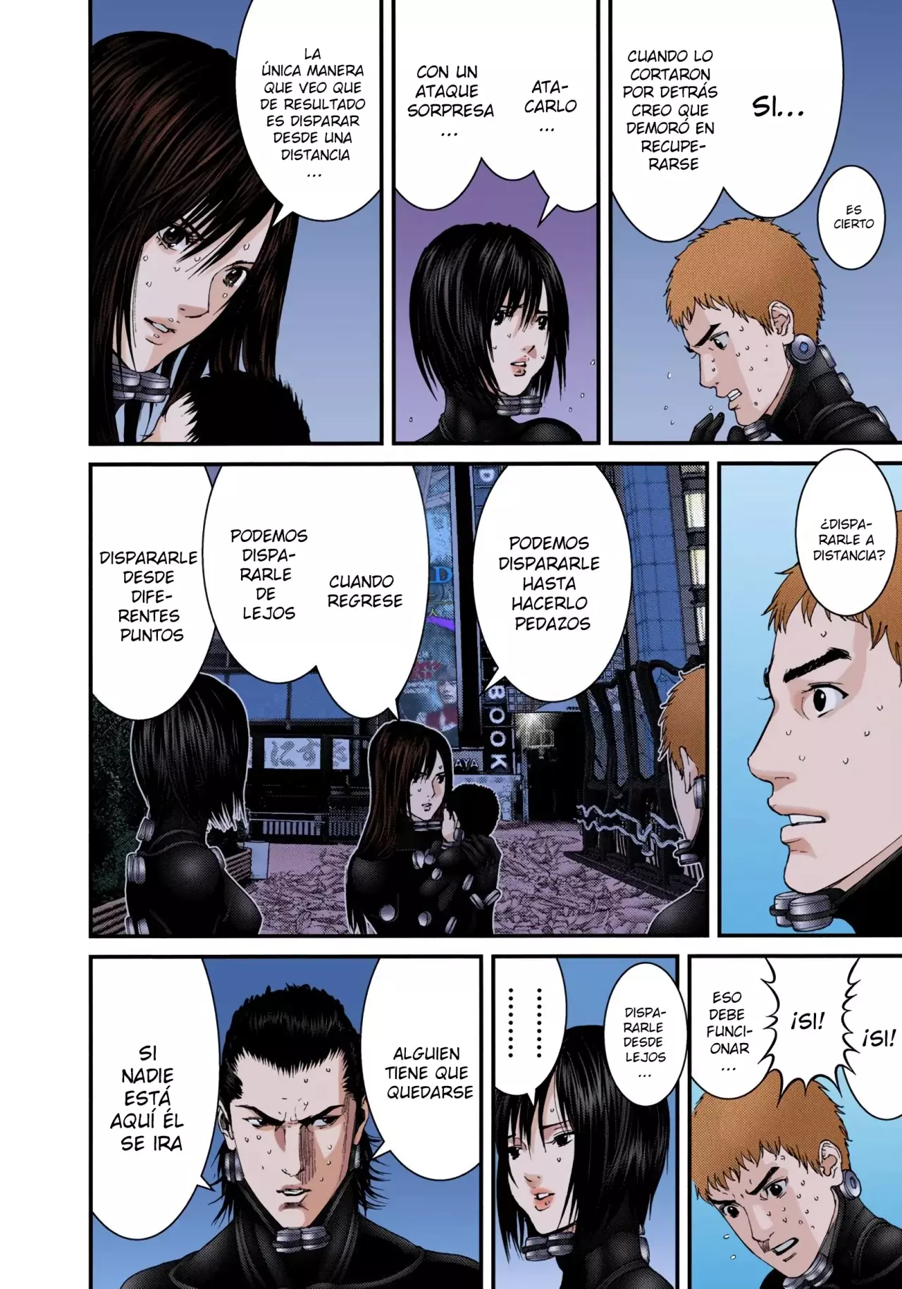 Read Gantz Full Color ES Manga Online