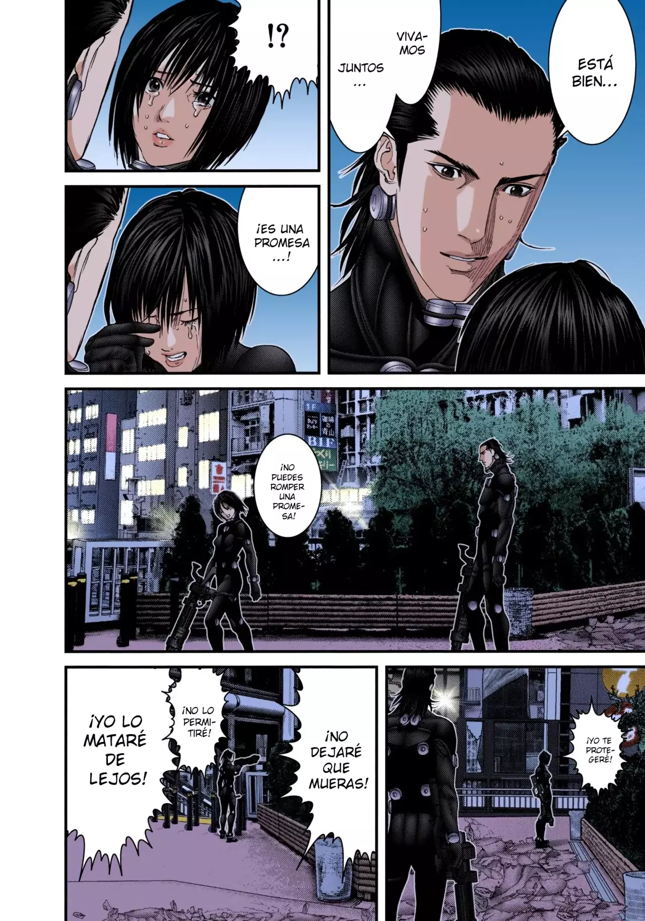 Read Gantz Full Color ES Manga Online