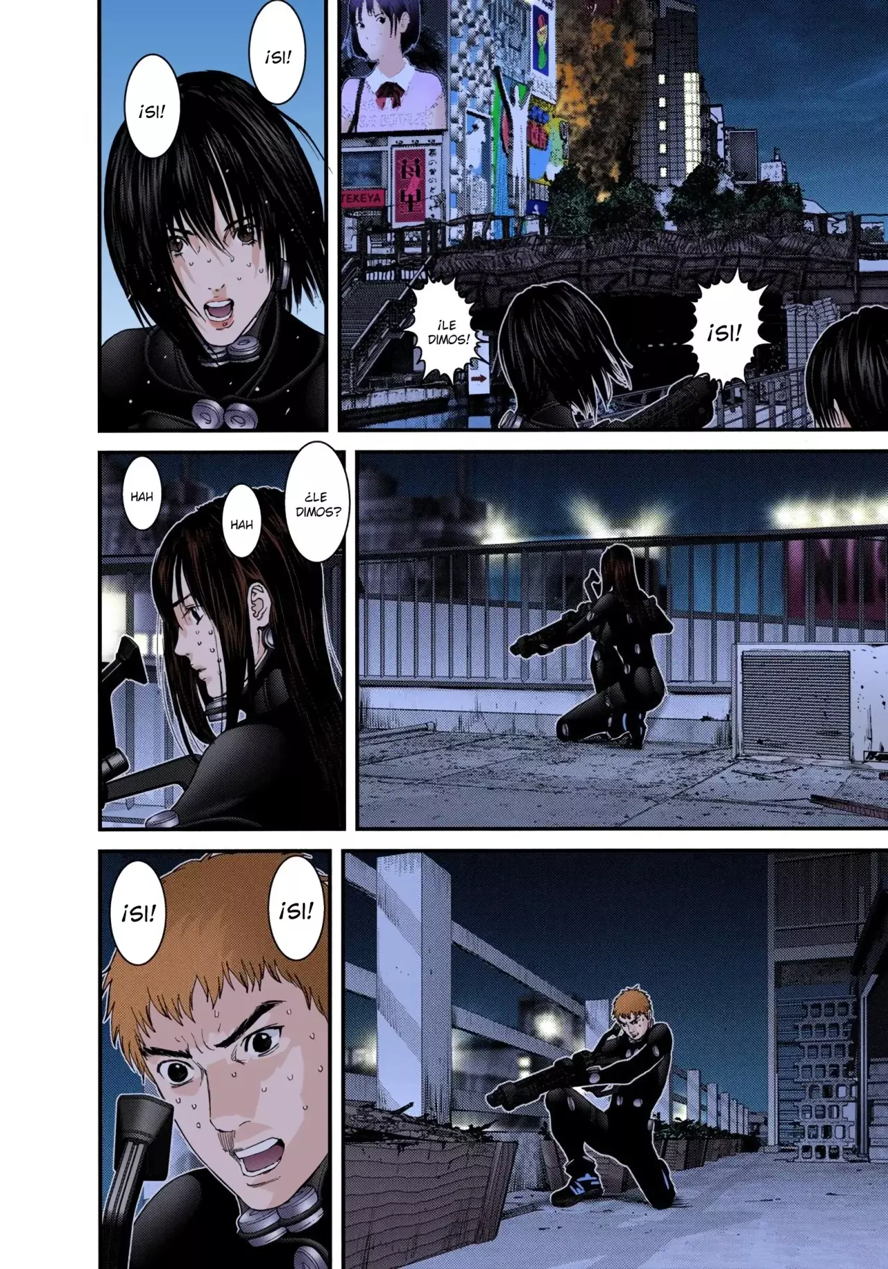 Read Gantz Full Color ES Manga Online