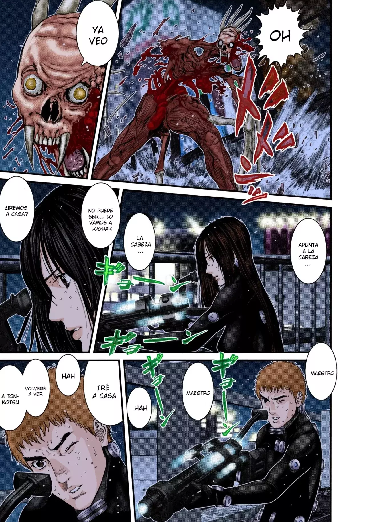 Read Gantz Full Color ES Manga Online