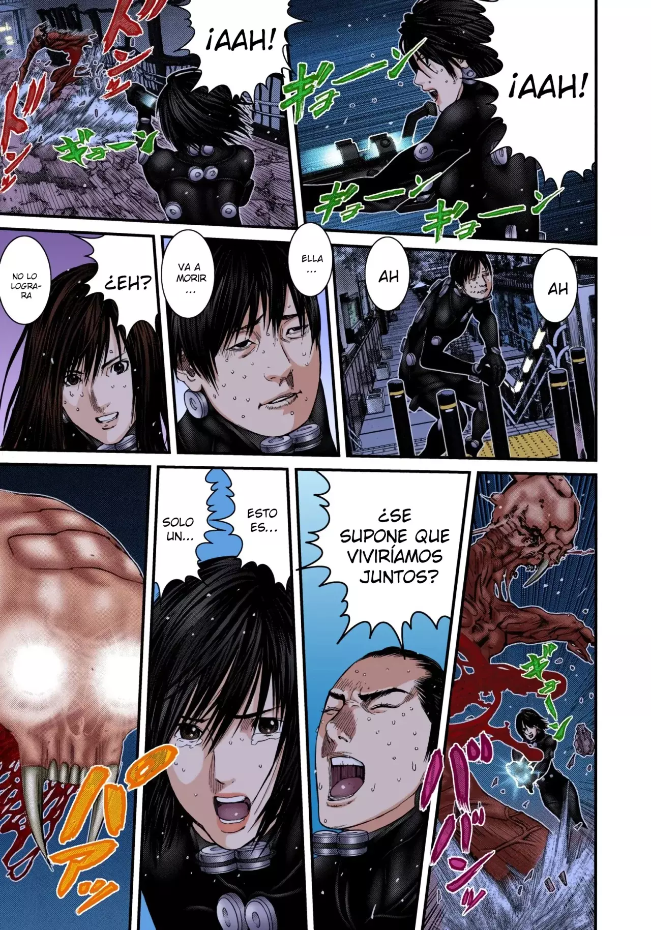 Read Gantz Full Color ES Manga Online
