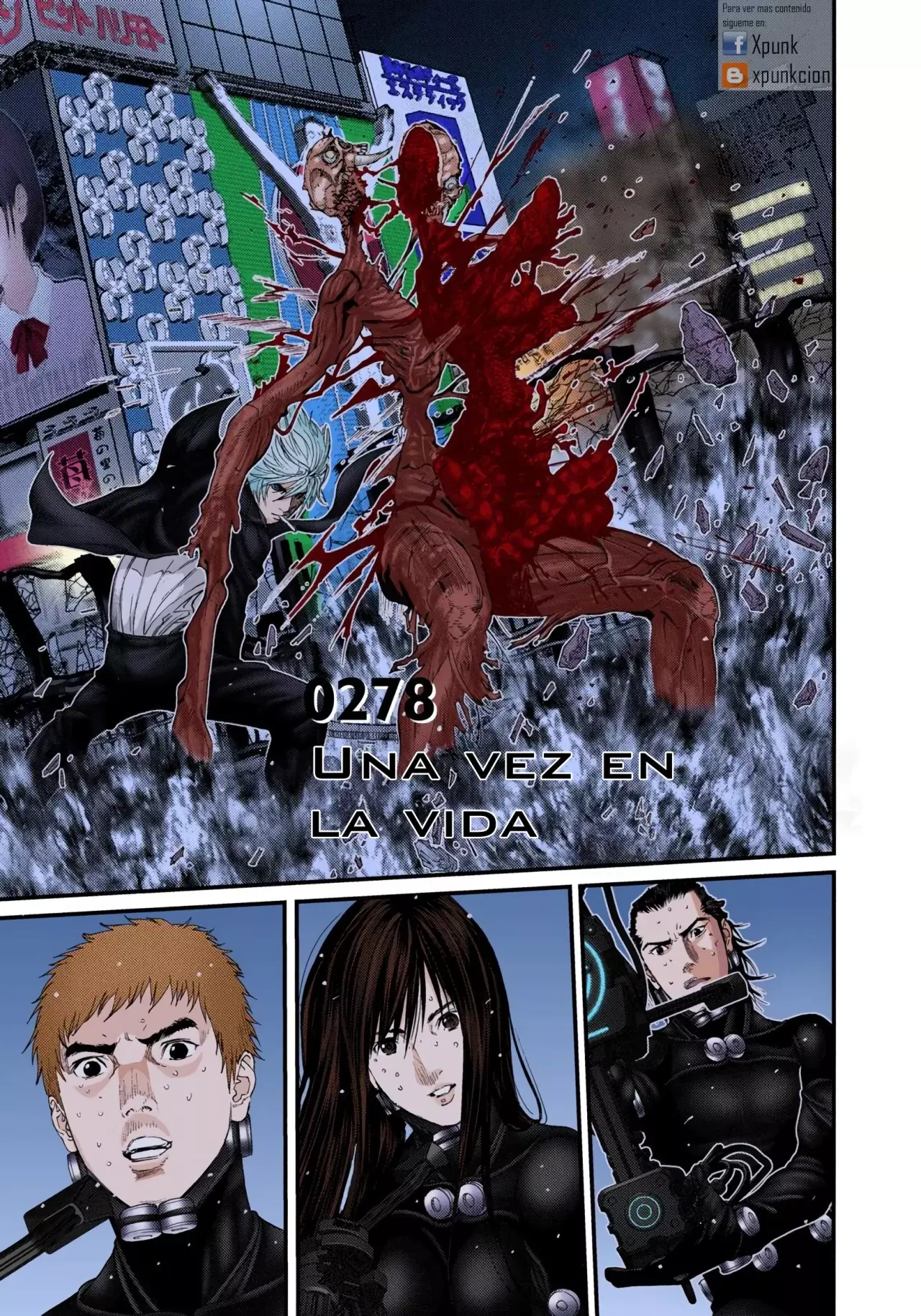 Read Gantz Full Color ES Manga Online