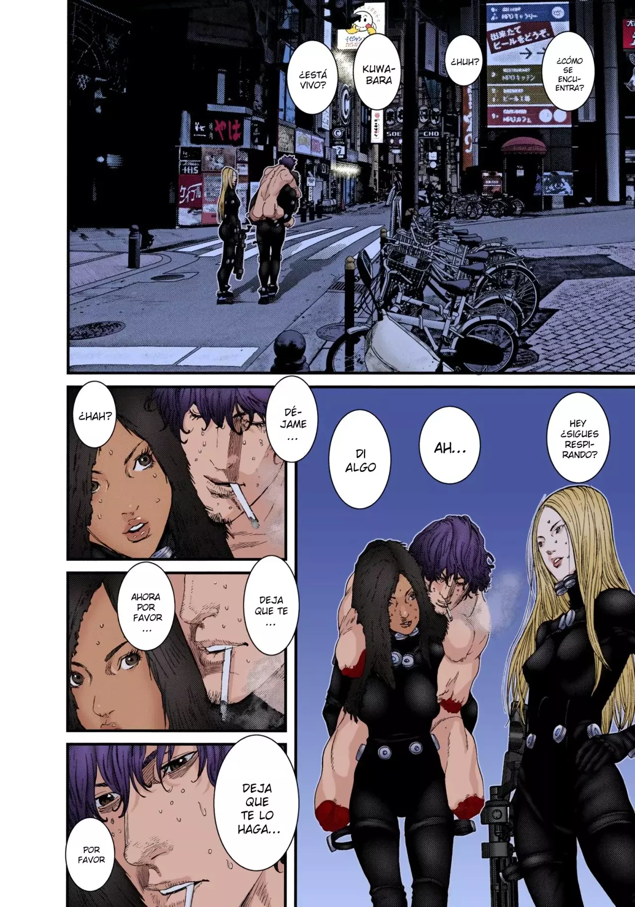 Read Gantz Full Color ES Manga Online