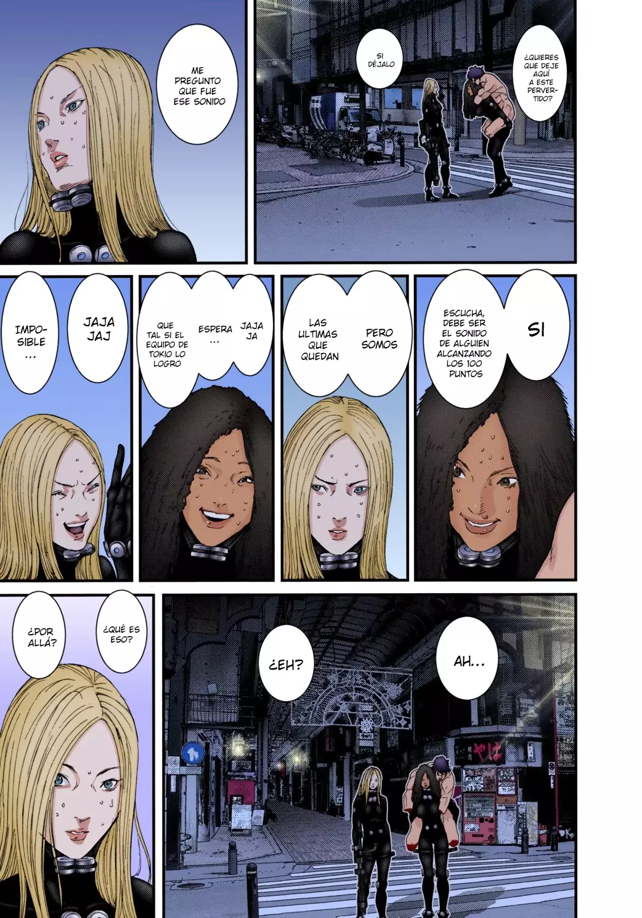 Read Gantz Full Color ES Manga Online