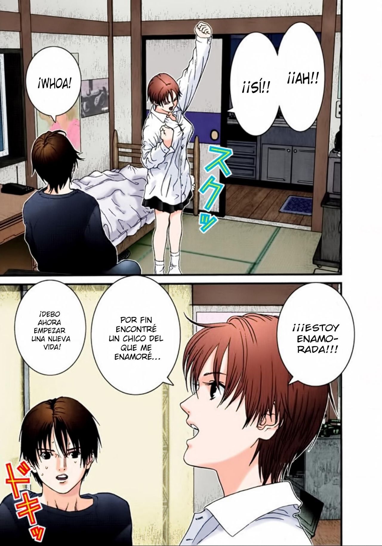 Read Gantz Full Color ES Manga Online
