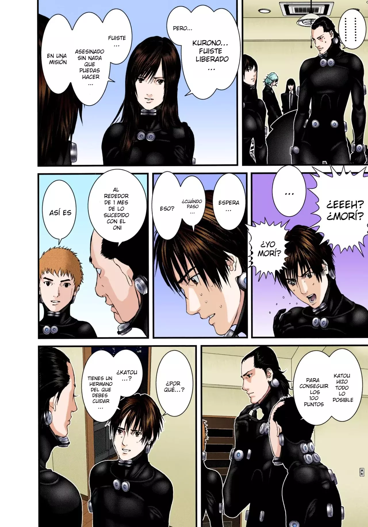 Read Gantz Full Color ES Manga Online