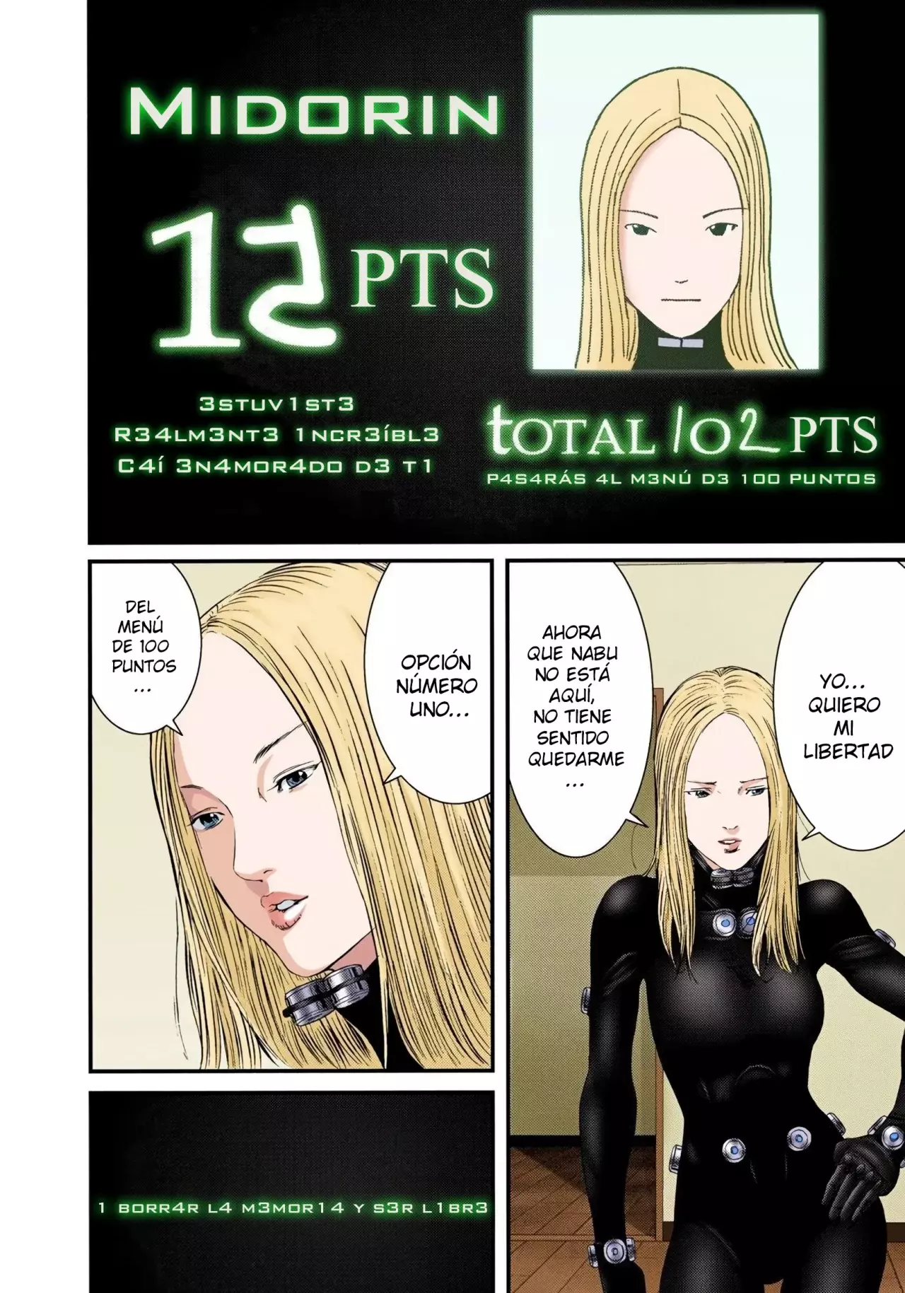 Read Gantz Full Color ES Manga Online