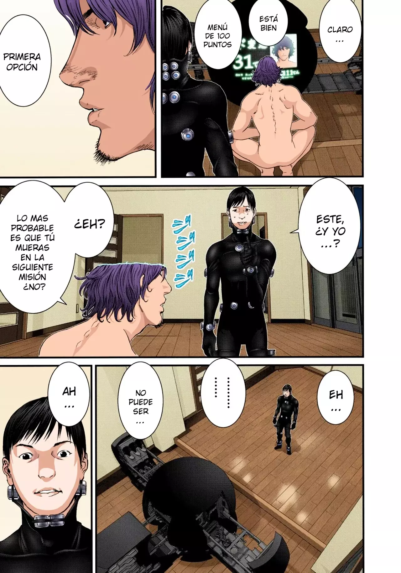 Read Gantz Full Color ES Manga Online