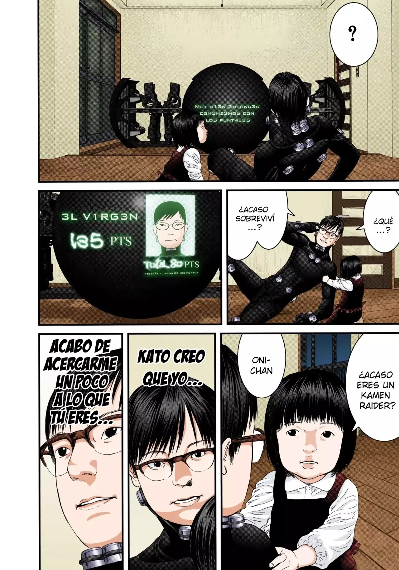 Read Gantz Full Color ES Manga Online