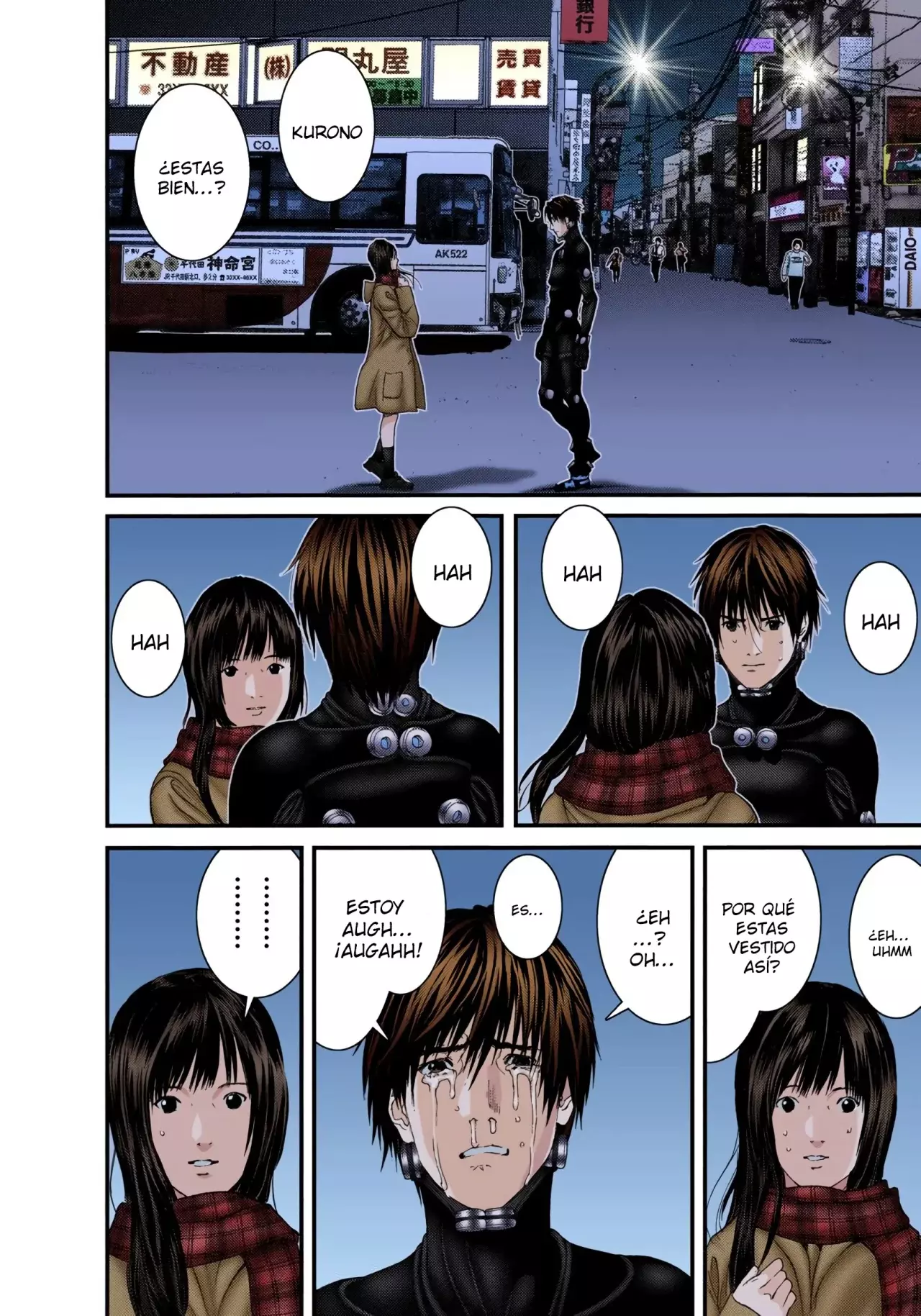 Read Gantz Full Color ES Manga Online