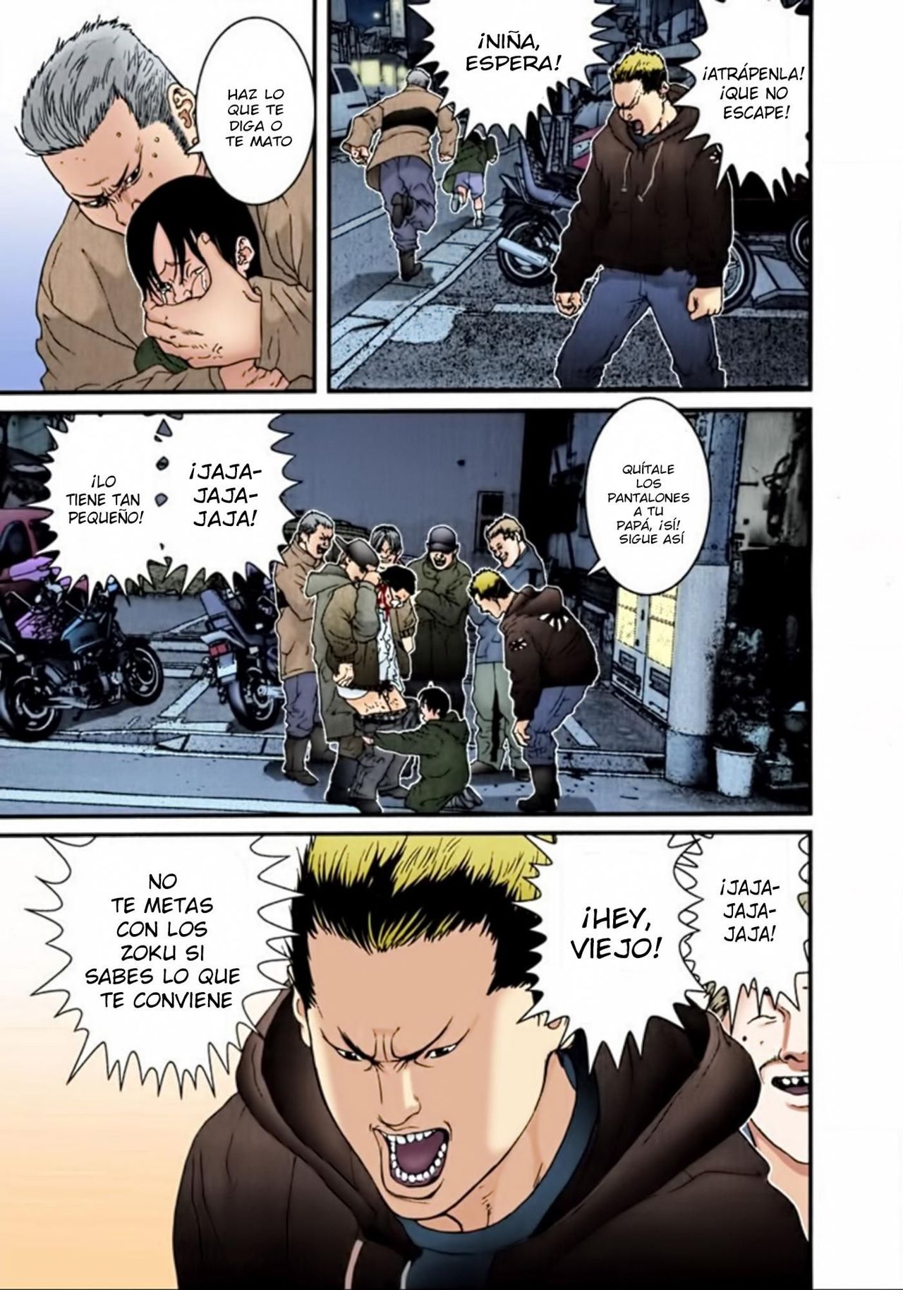 Read Gantz Full Color ES Manga Online