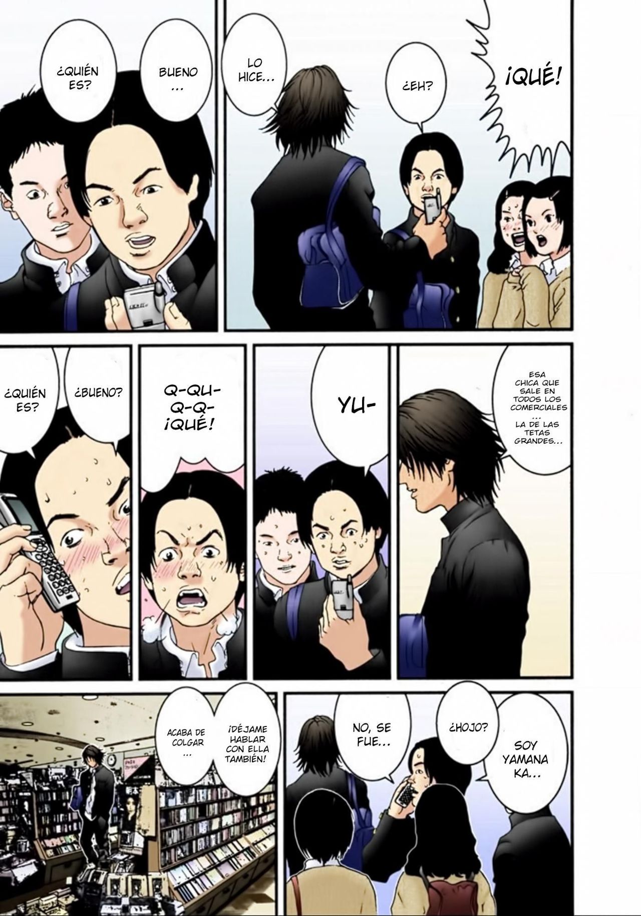 Read Gantz Full Color ES Manga Online