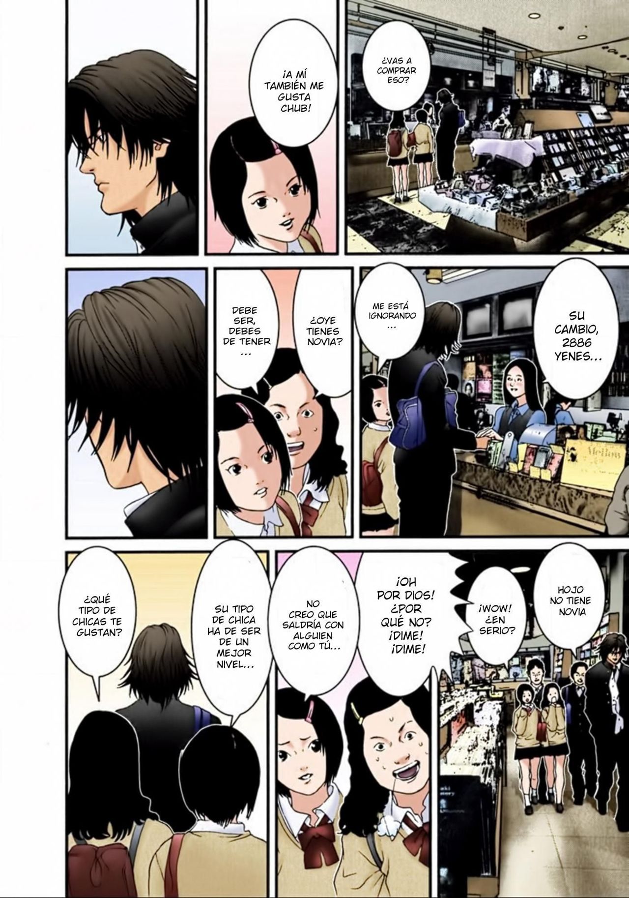 Read Gantz Full Color ES Manga Online