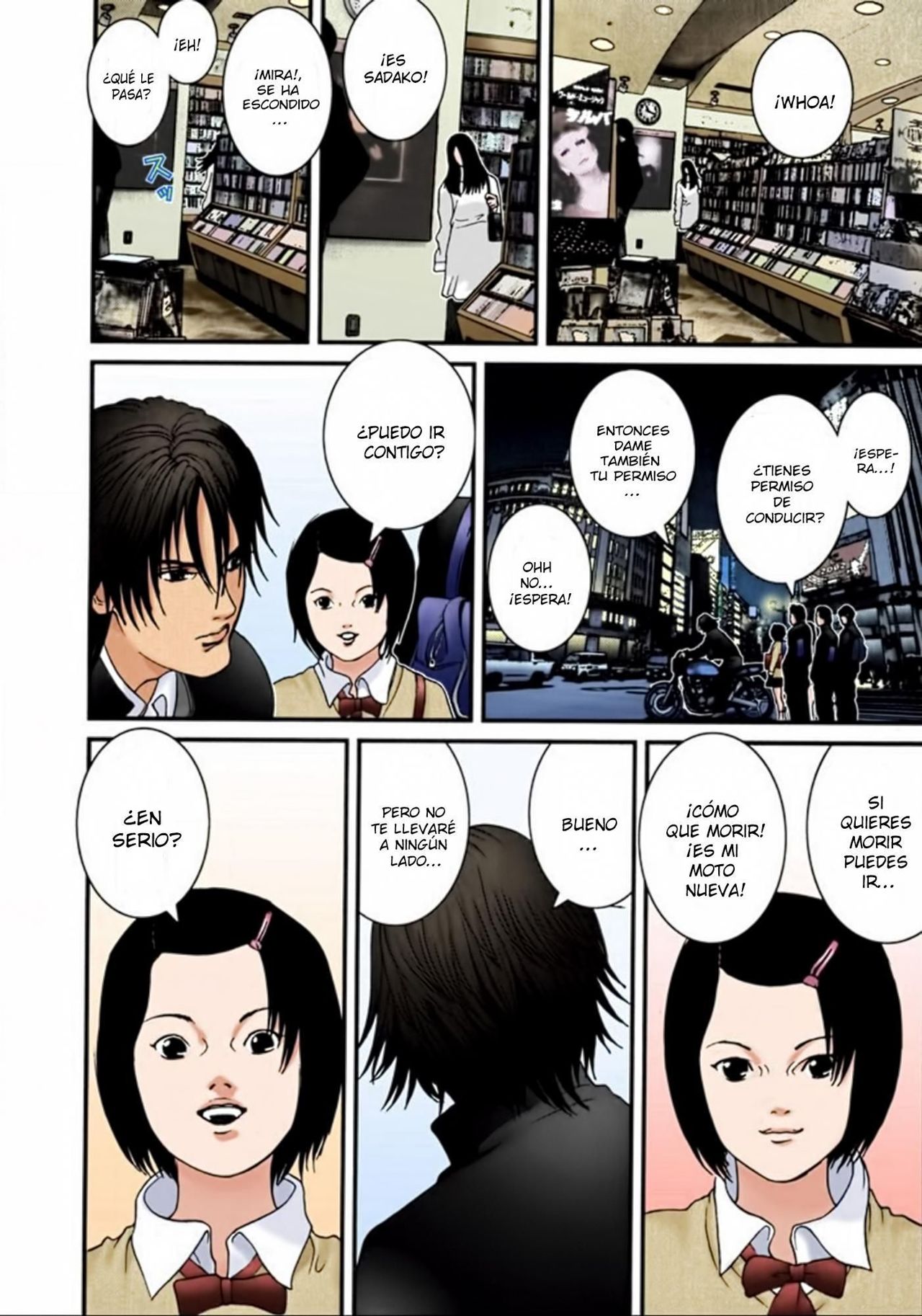 Read Gantz Full Color ES Manga Online
