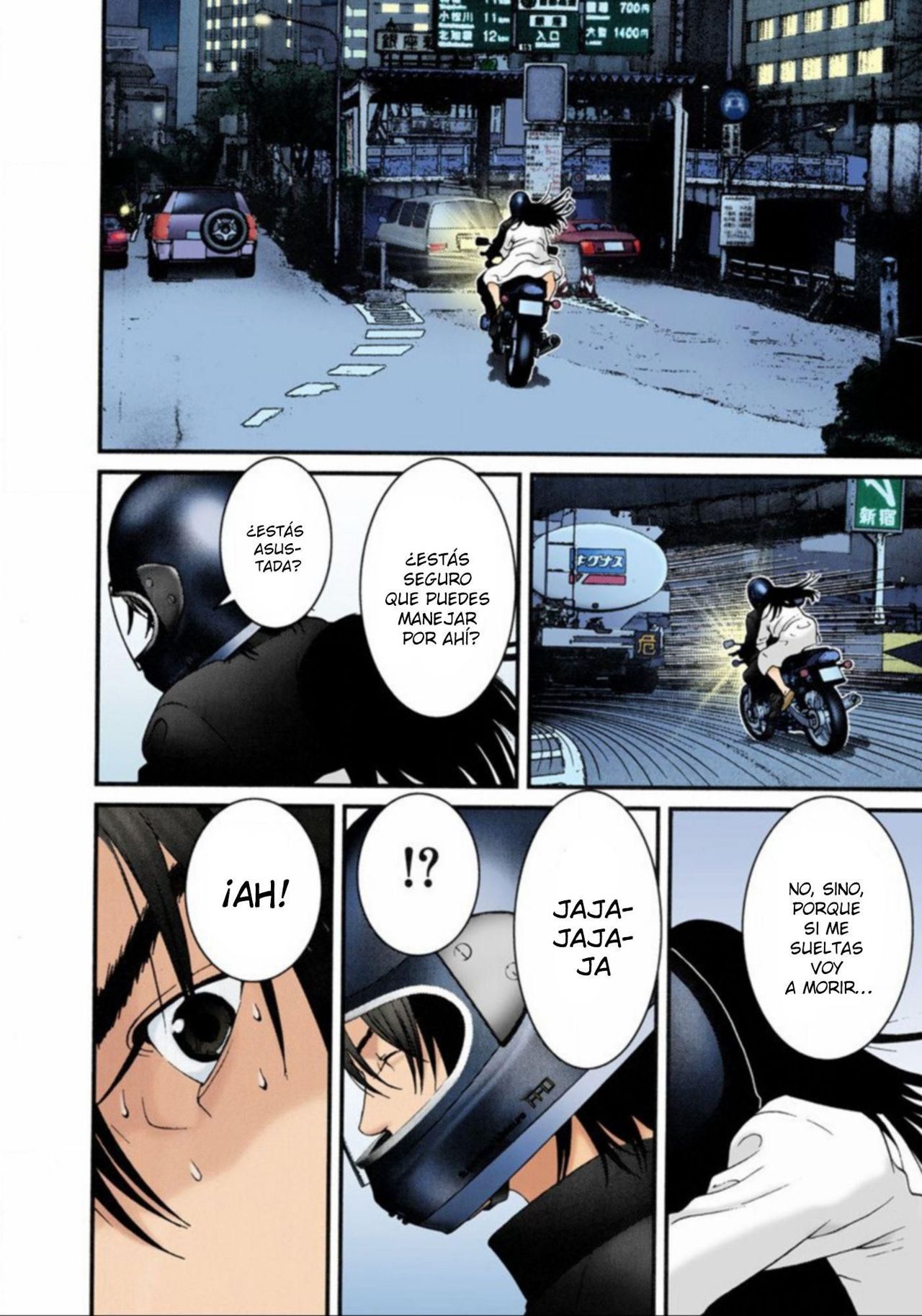 Read Gantz Full Color ES Manga Online
