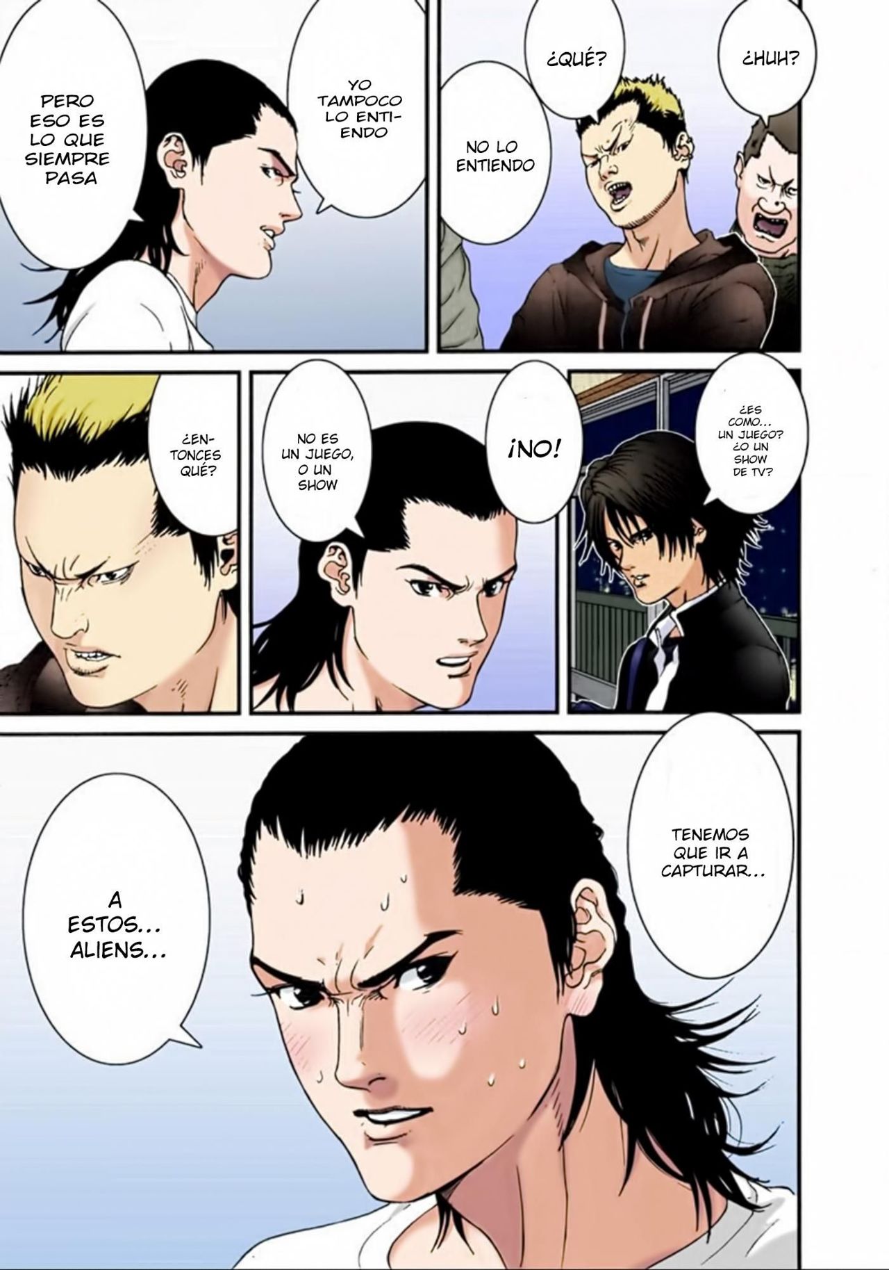Read Gantz Full Color ES Manga Online